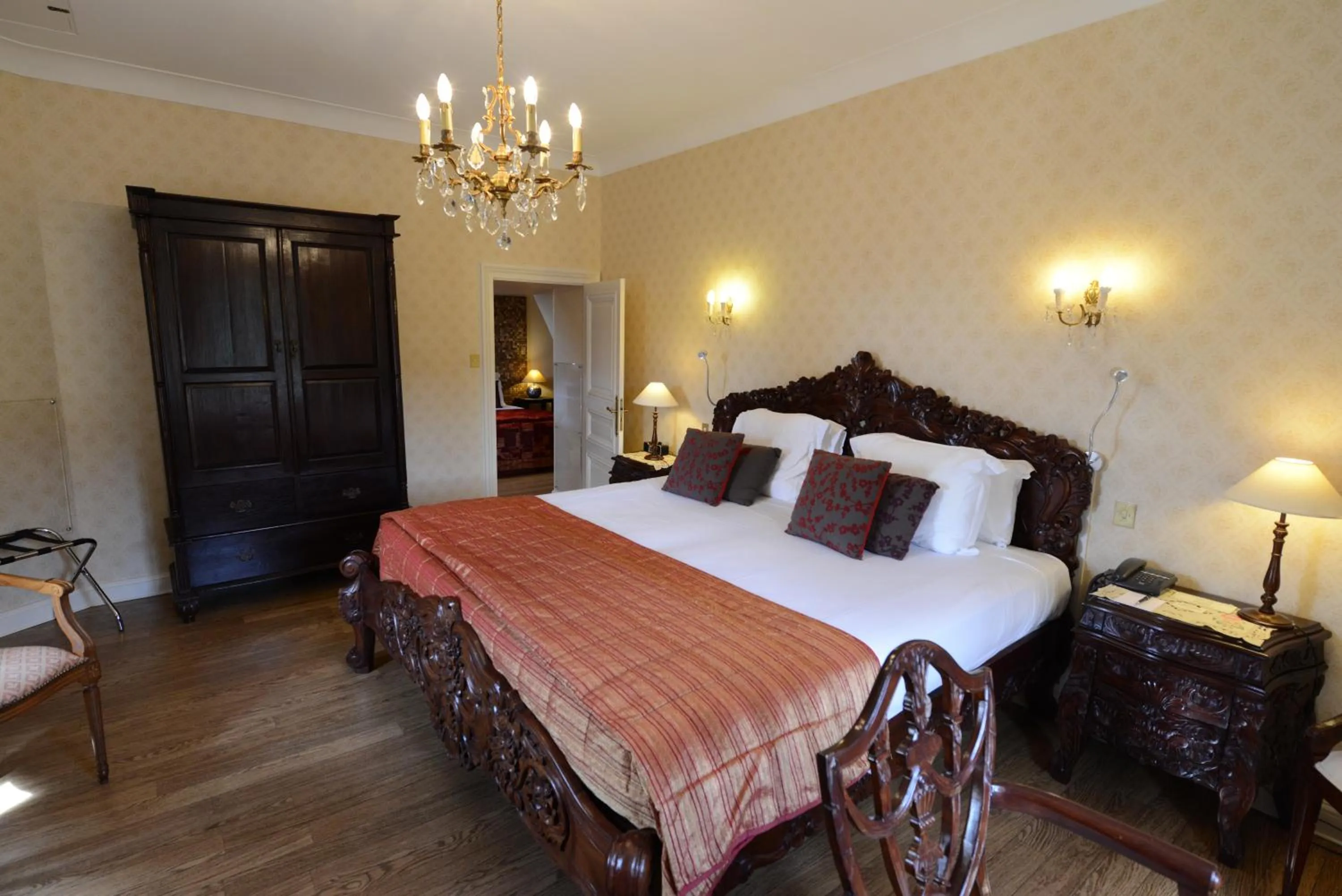 Bedroom, Bed in Chateau Du Boisniard