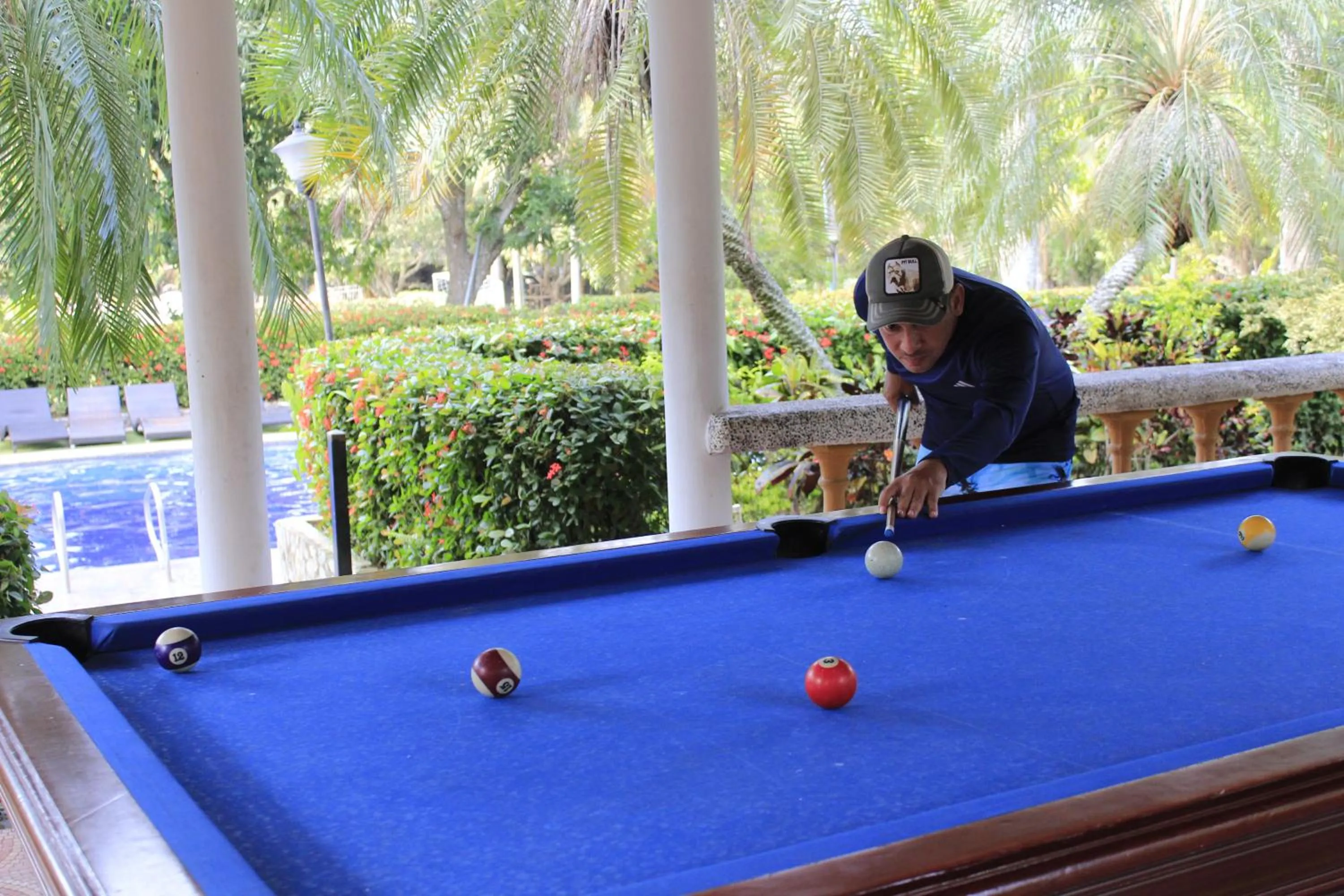 Billiard in Portales del Tayrona Garden Hotel