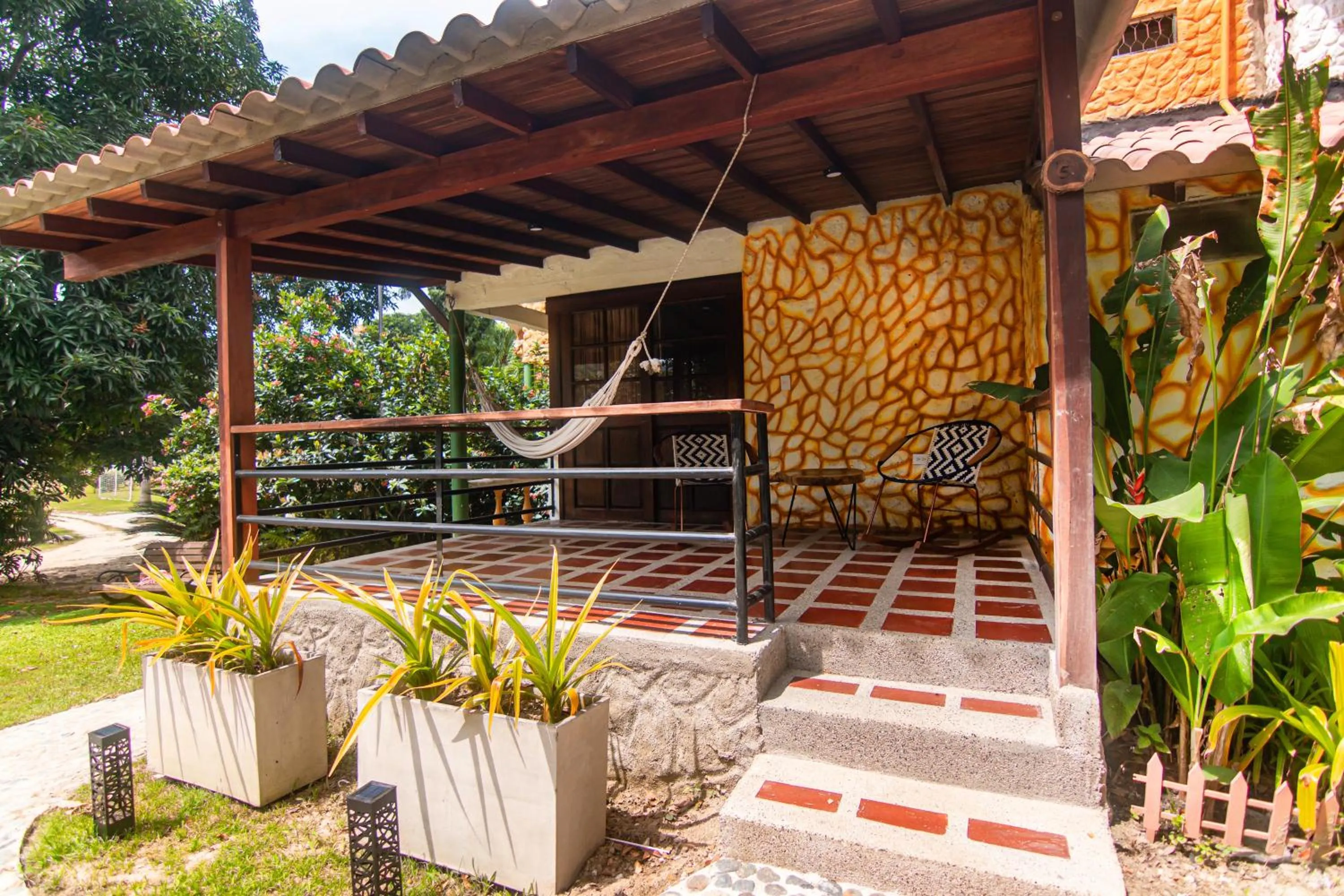 Balcony/Terrace in Portales del Tayrona Garden Hotel