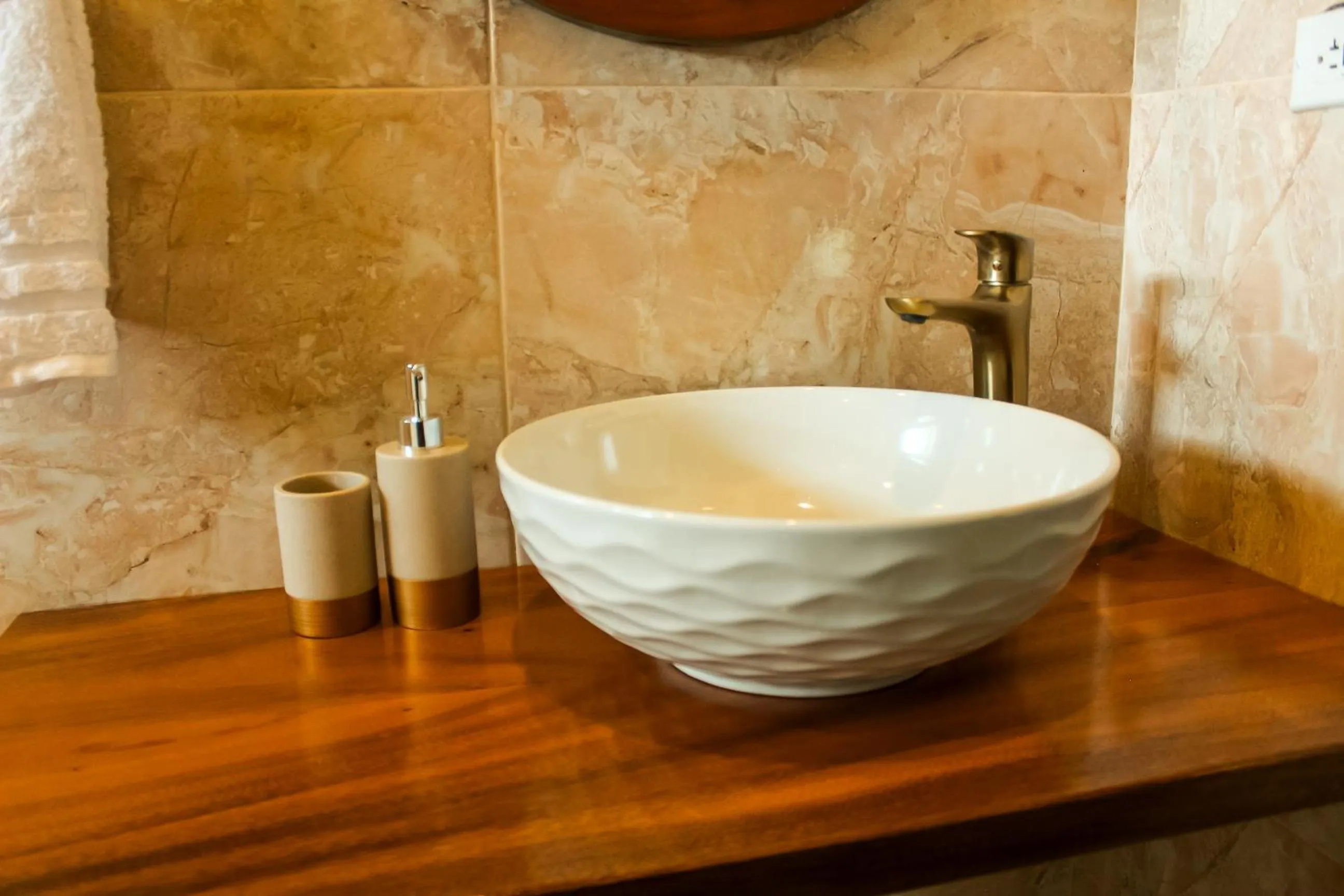 Bathroom in Portales del Tayrona Garden Hotel