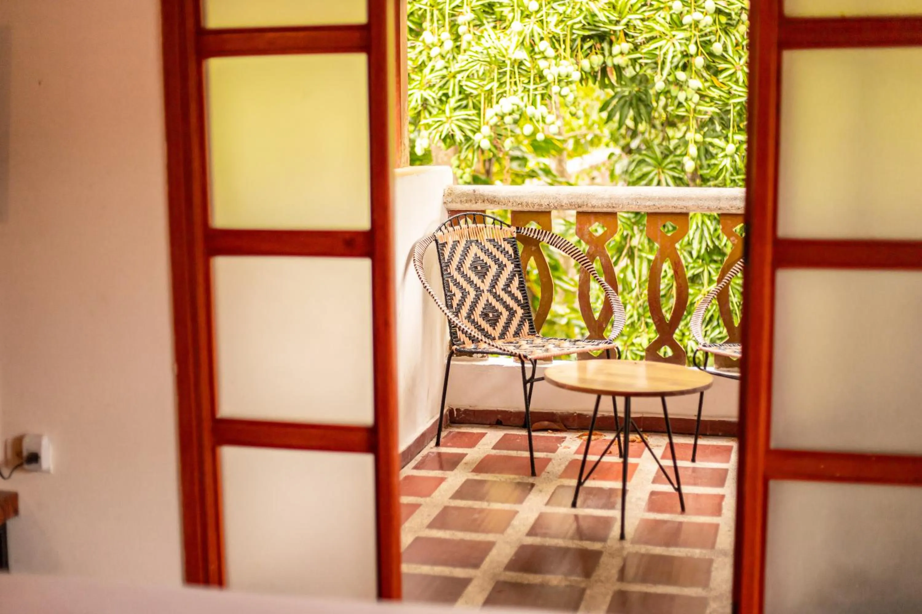 Balcony/Terrace in Portales del Tayrona Garden Hotel
