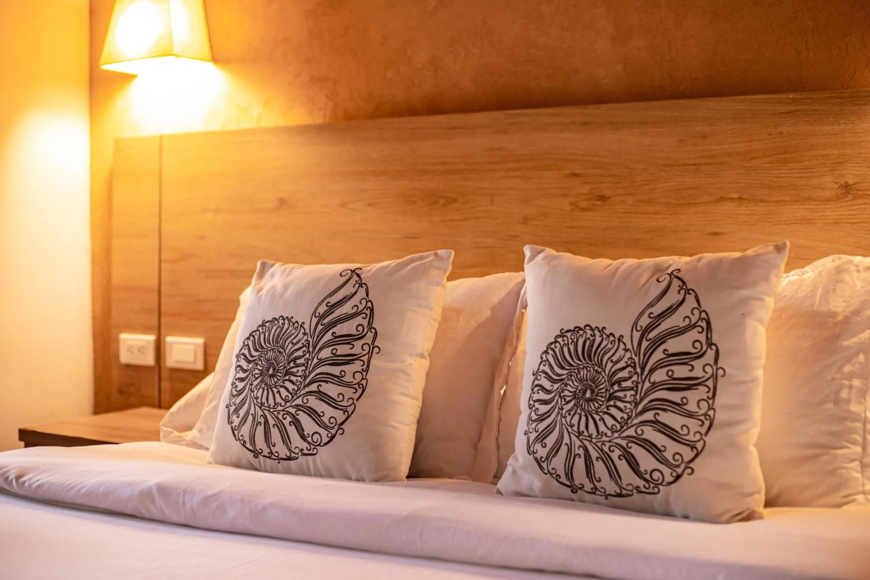 Bed in Portales del Tayrona Garden Hotel