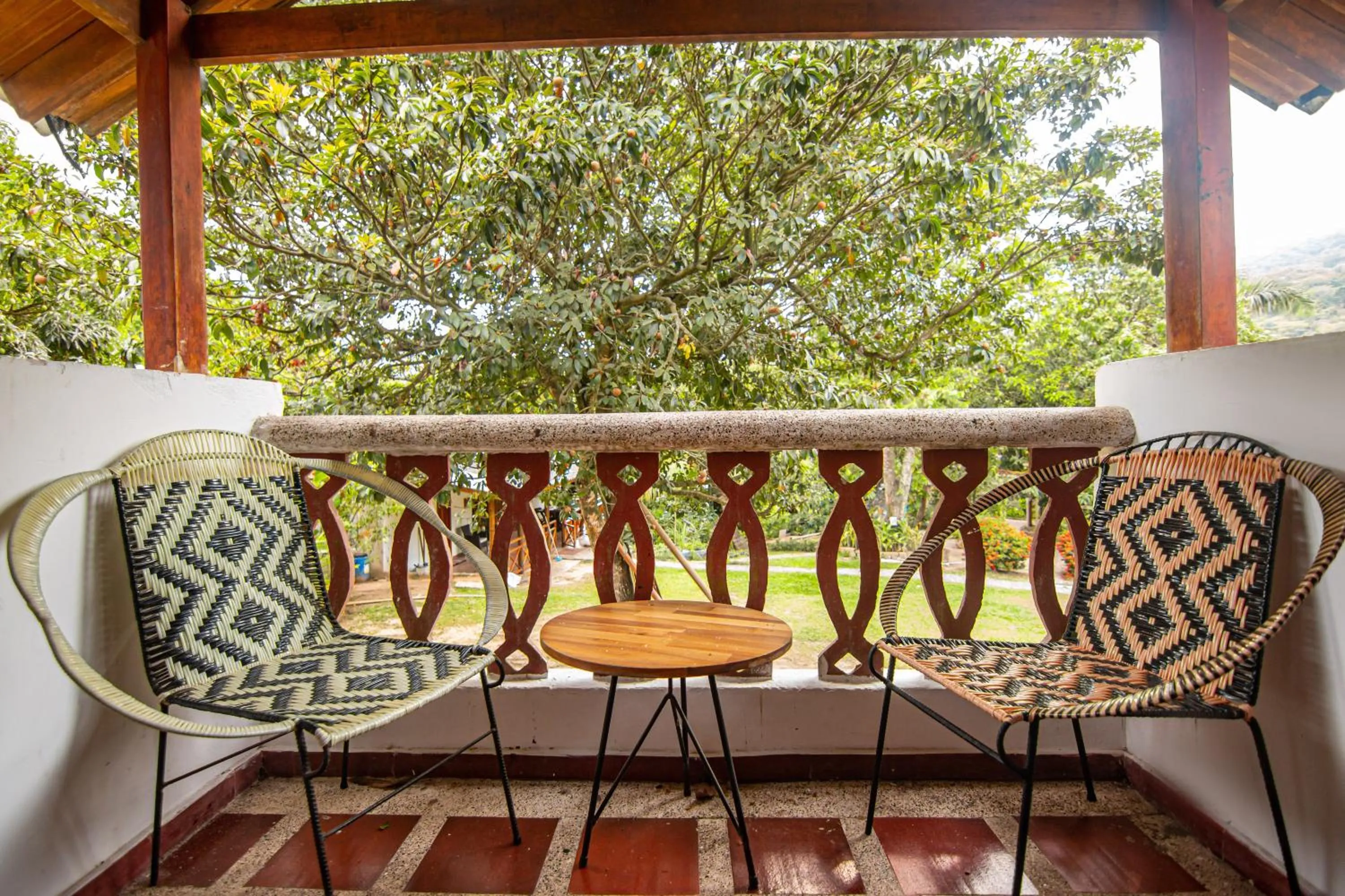 Balcony/Terrace in Portales del Tayrona Garden Hotel