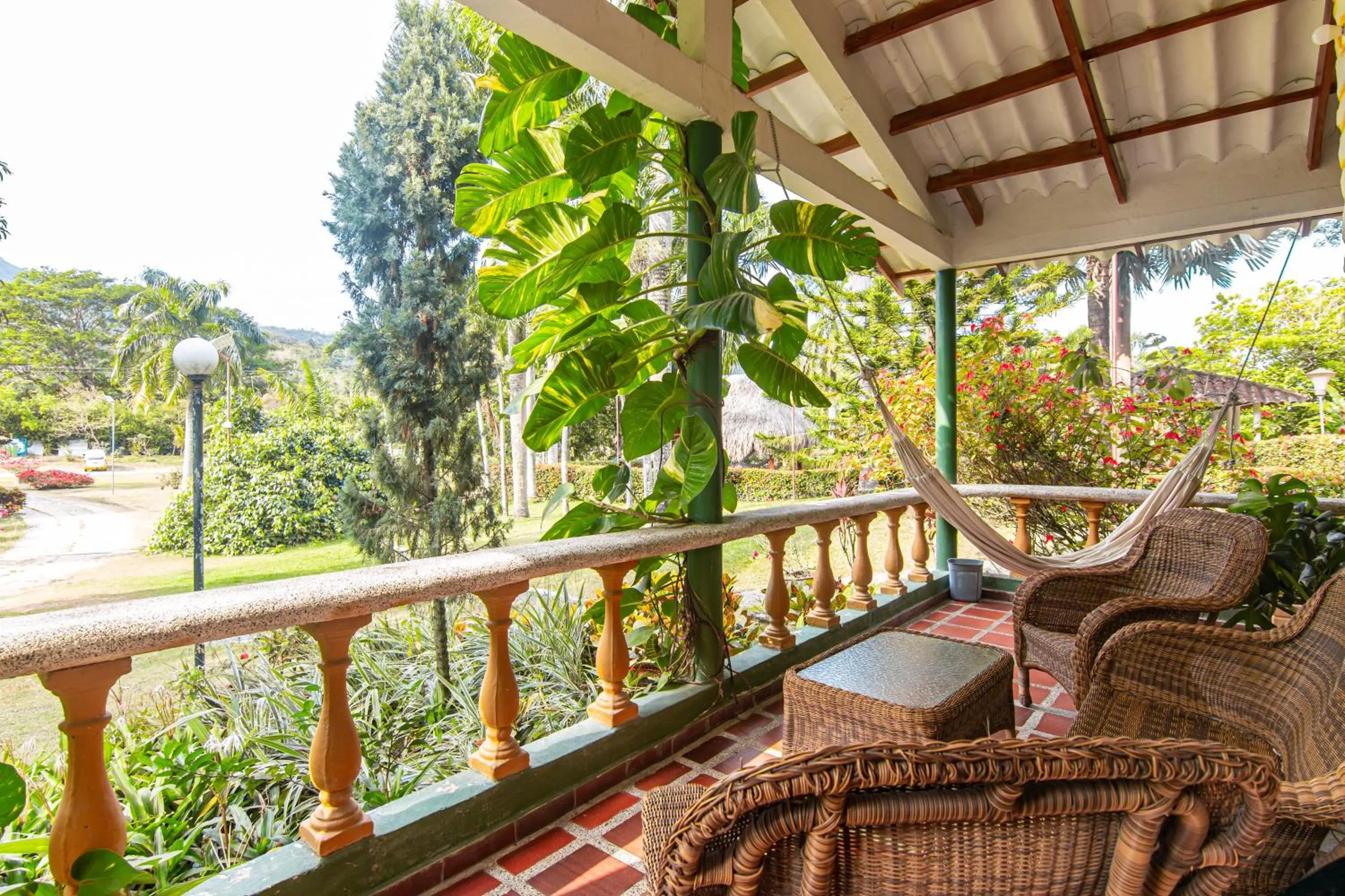 Balcony/Terrace in Portales del Tayrona Garden Hotel