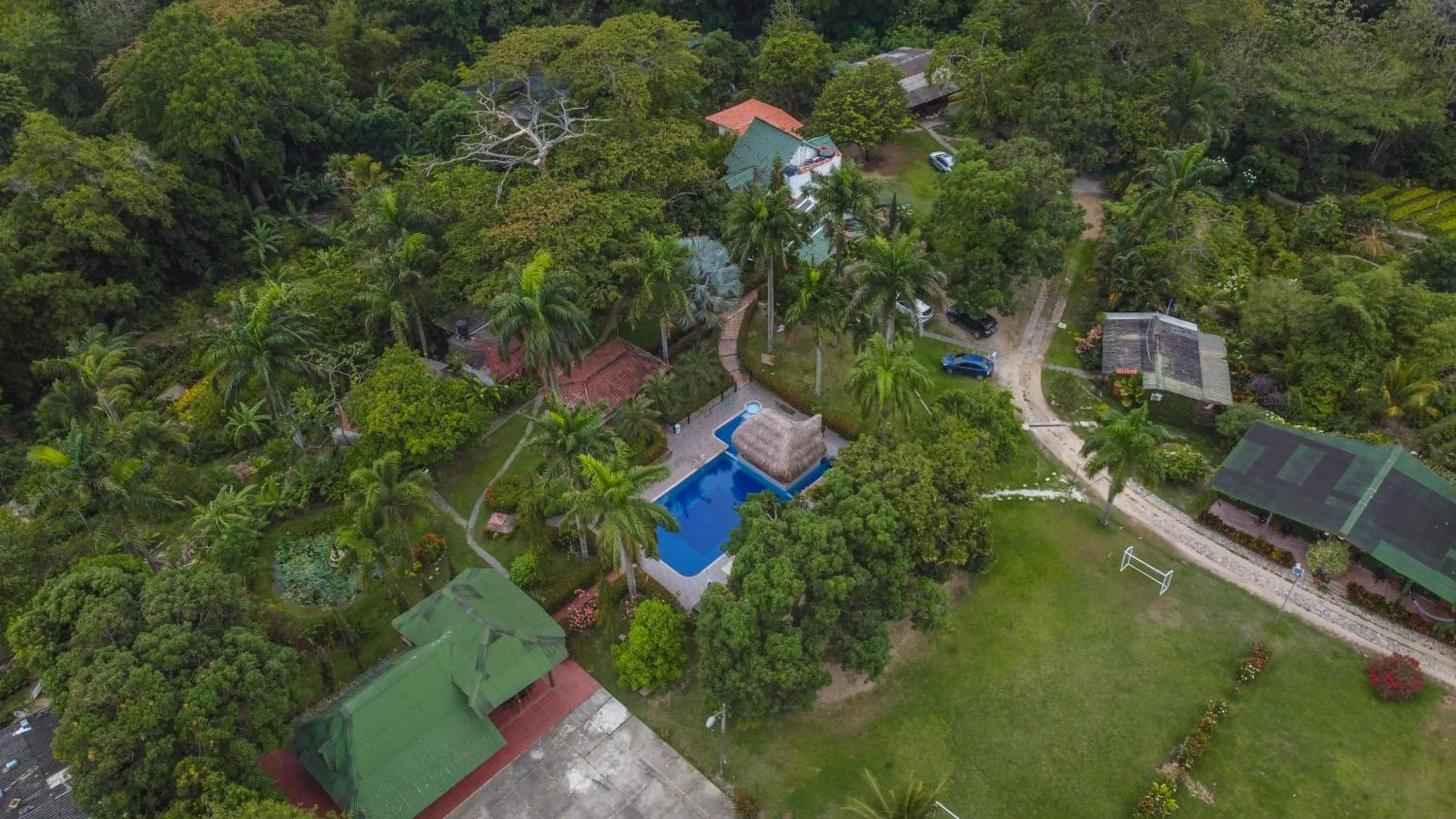 Bird's eye view in Portales del Tayrona Garden Hotel