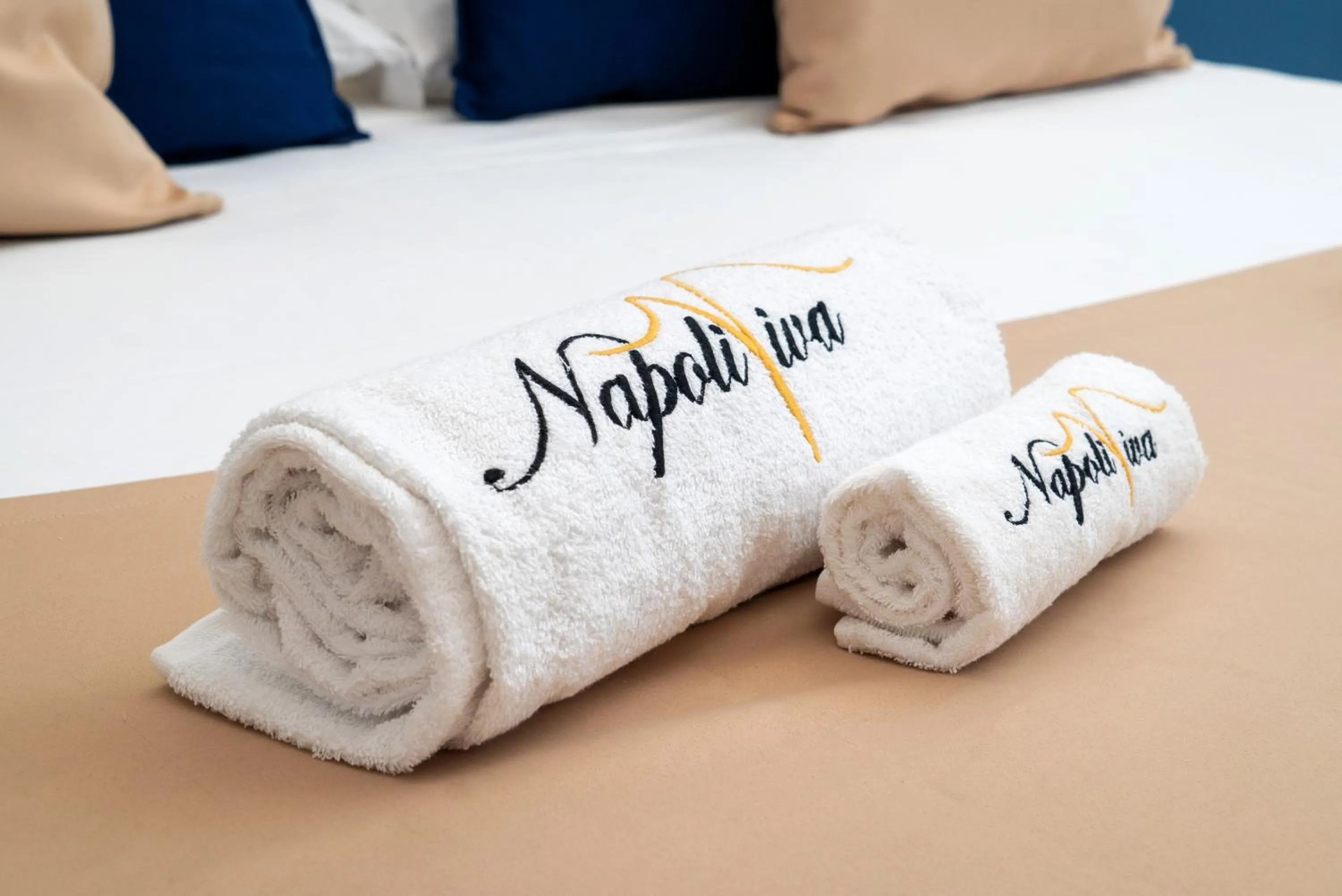 towels, Bed in NapoliViva