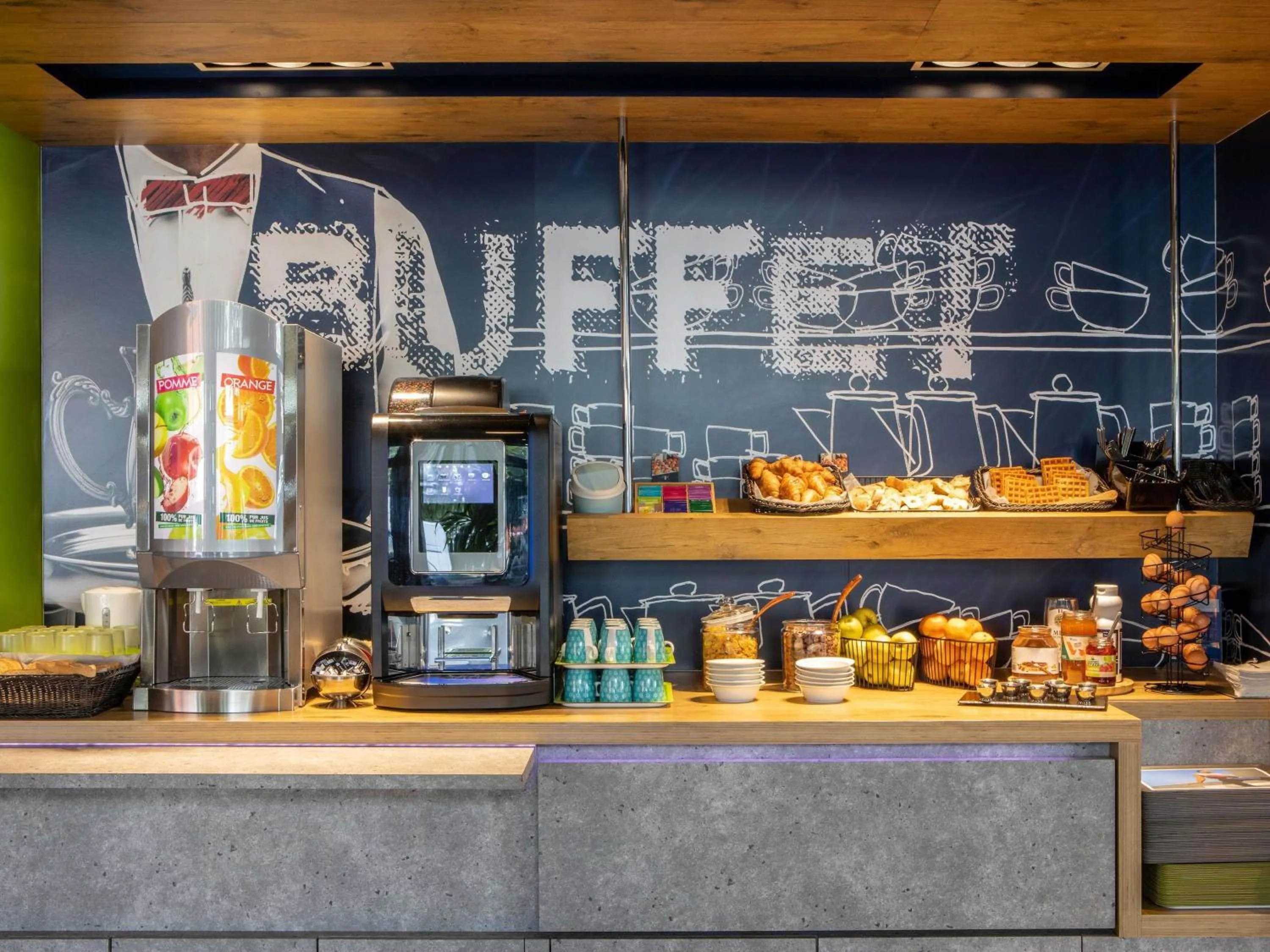 Breakfast in ibis budget Paris Porte de Pantin