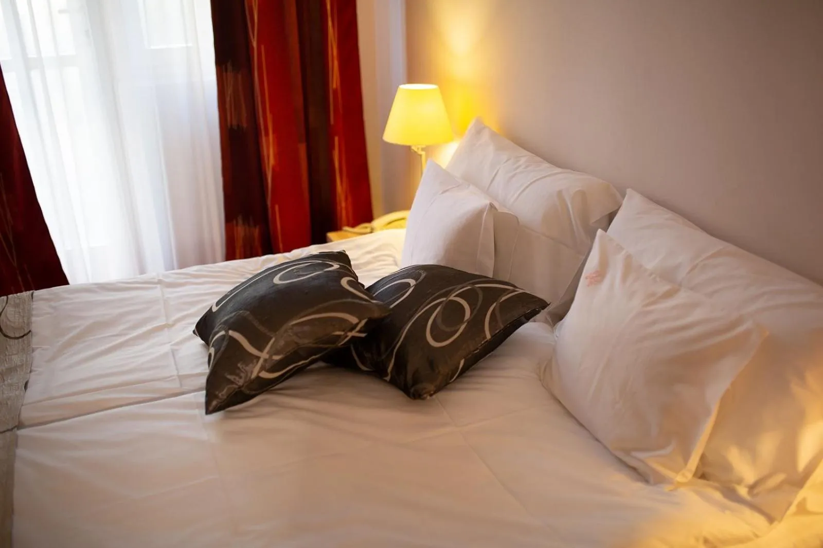 Bed in Zsanett Hotel