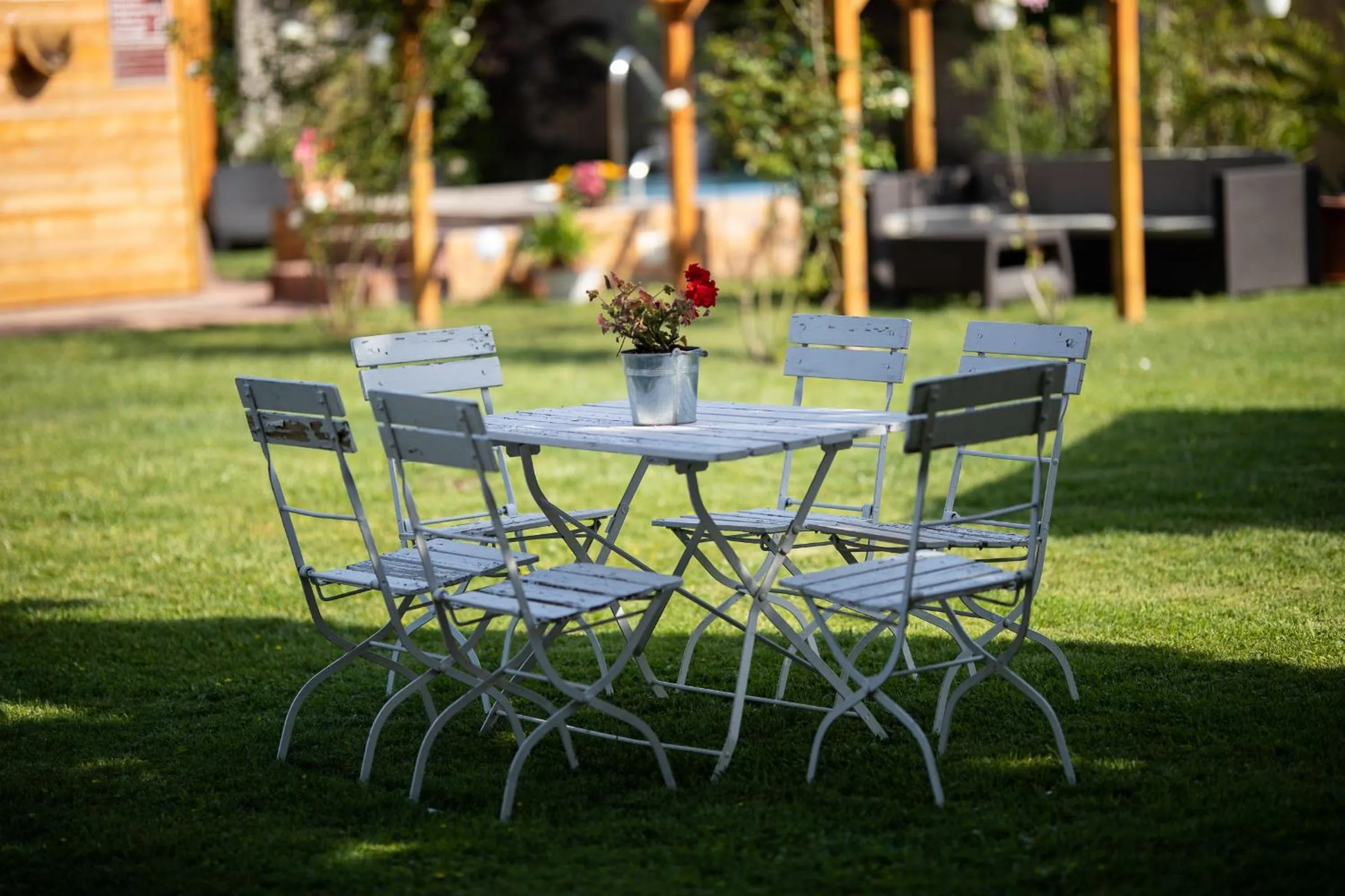 Garden in Zsanett Hotel