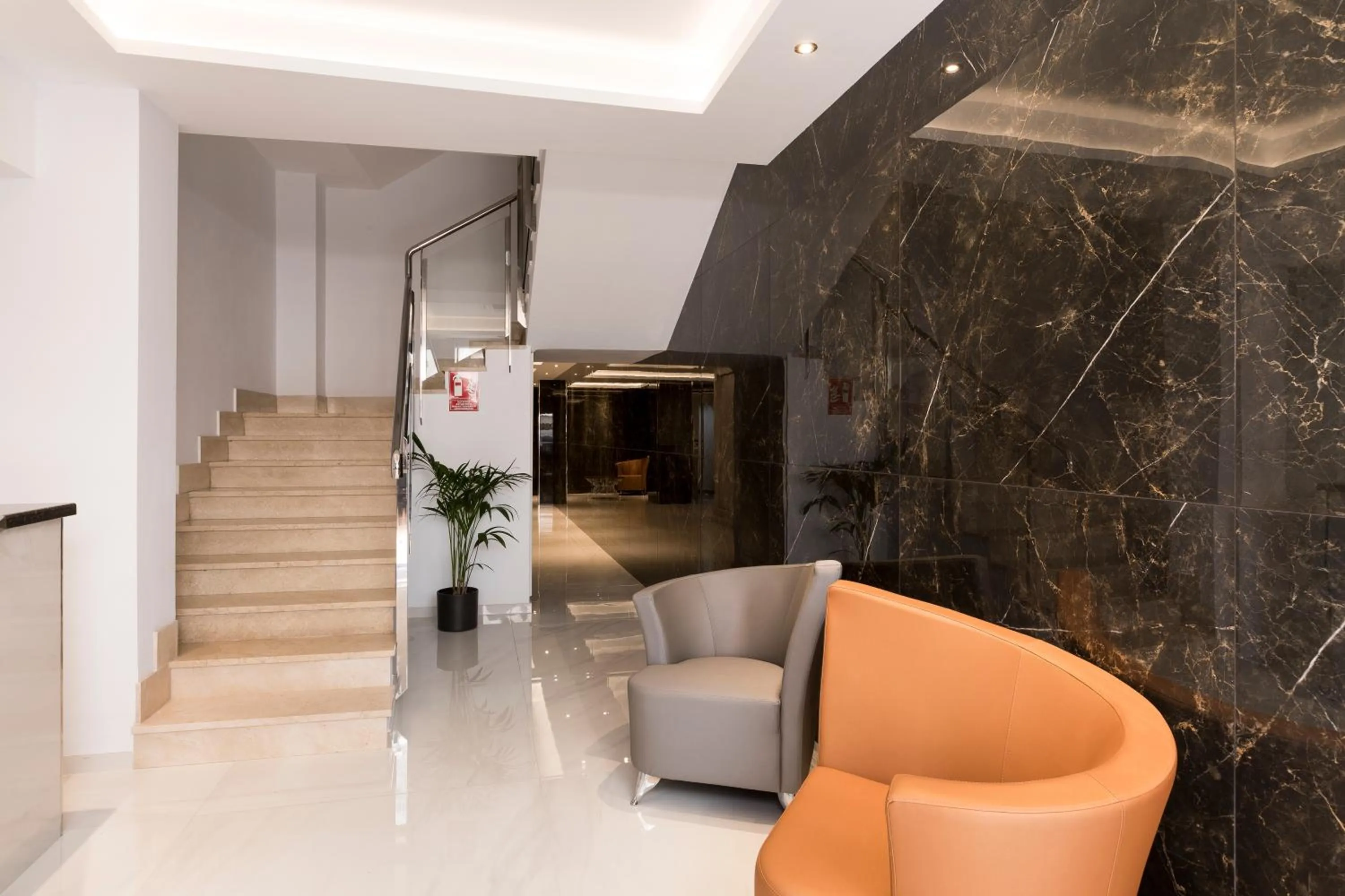 Lobby or reception in Hostal Roca