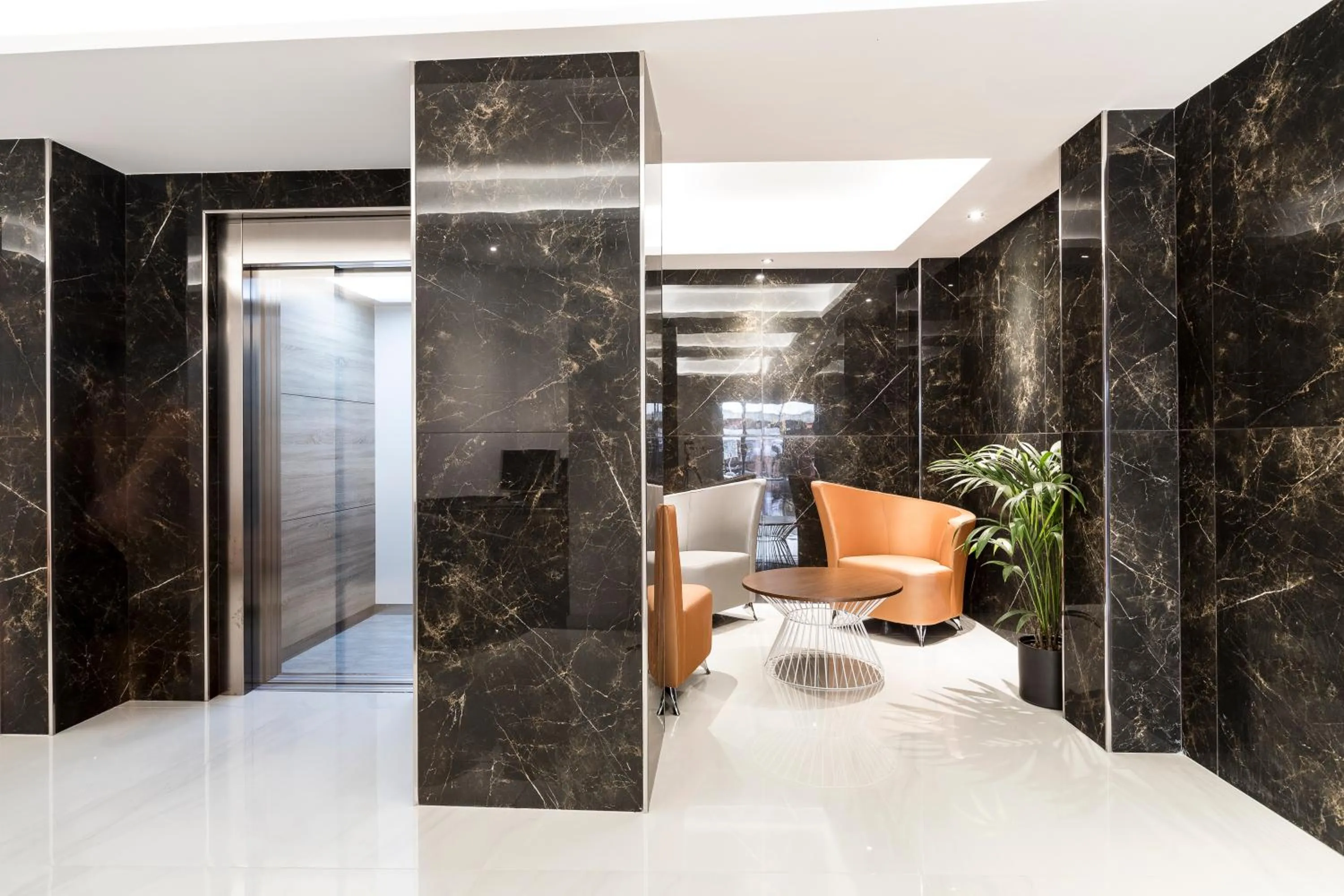 Lobby or reception in Hostal Roca