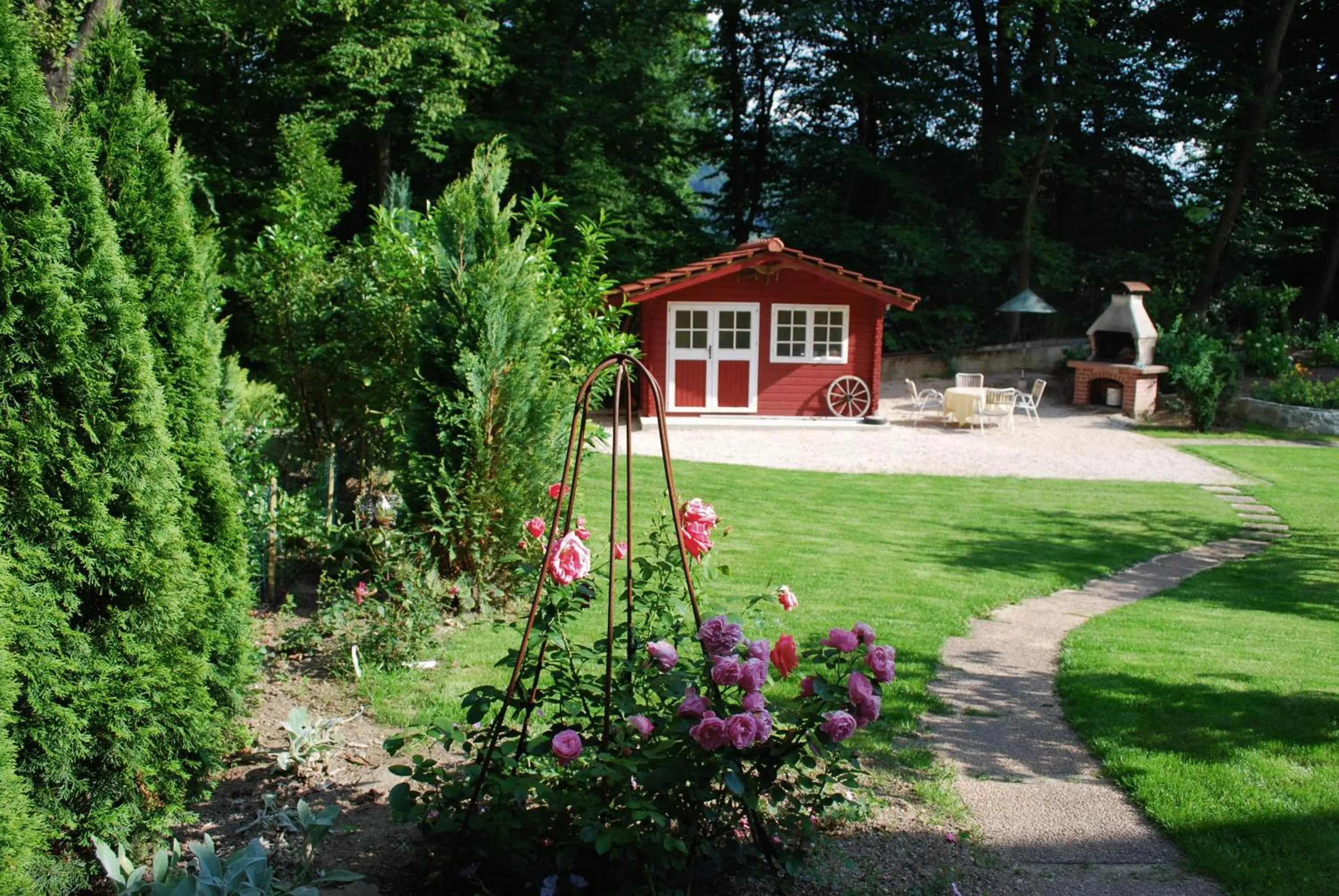 Garden in Haus Elisabeth, Appartements
