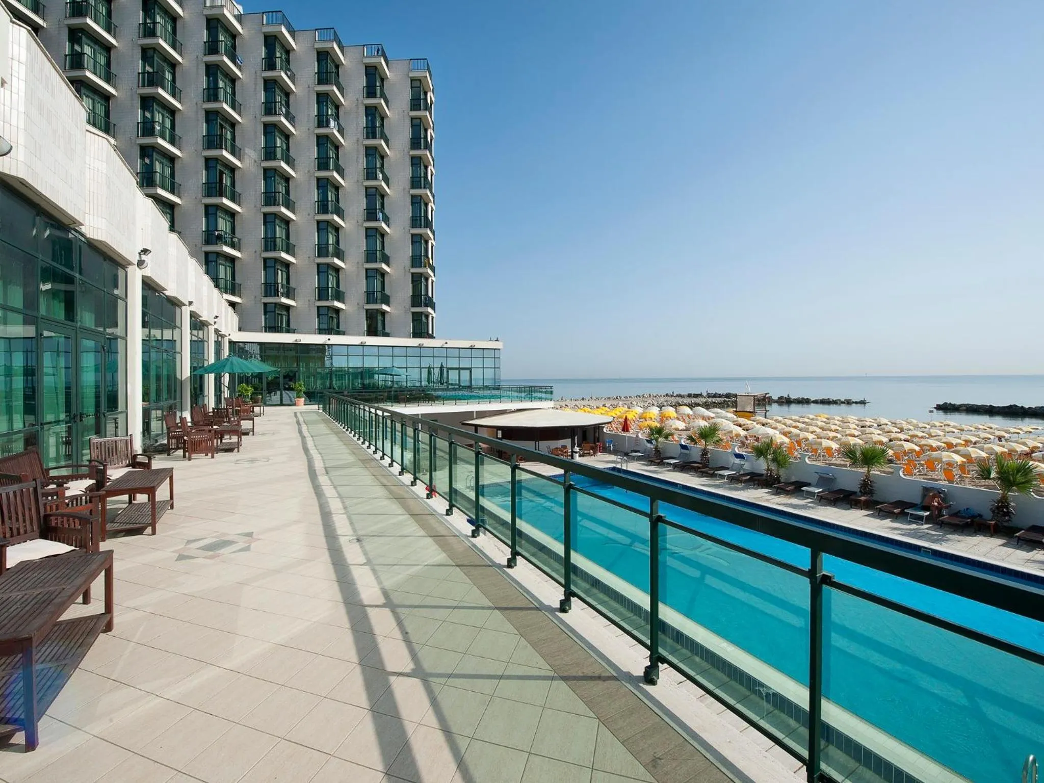 Balcony/Terrace in Club Esse Mediterraneo