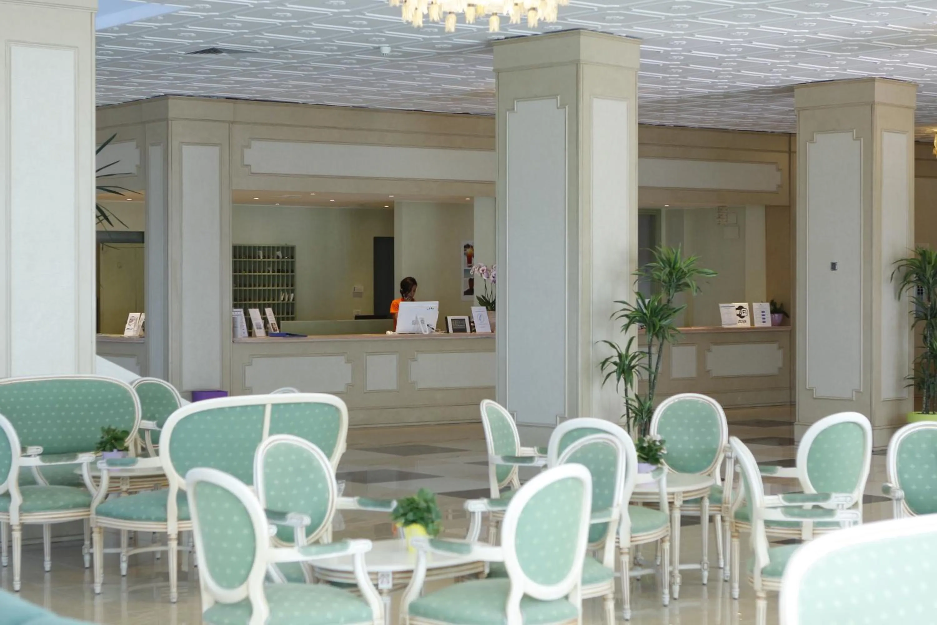 Lobby or reception in Club Esse Mediterraneo