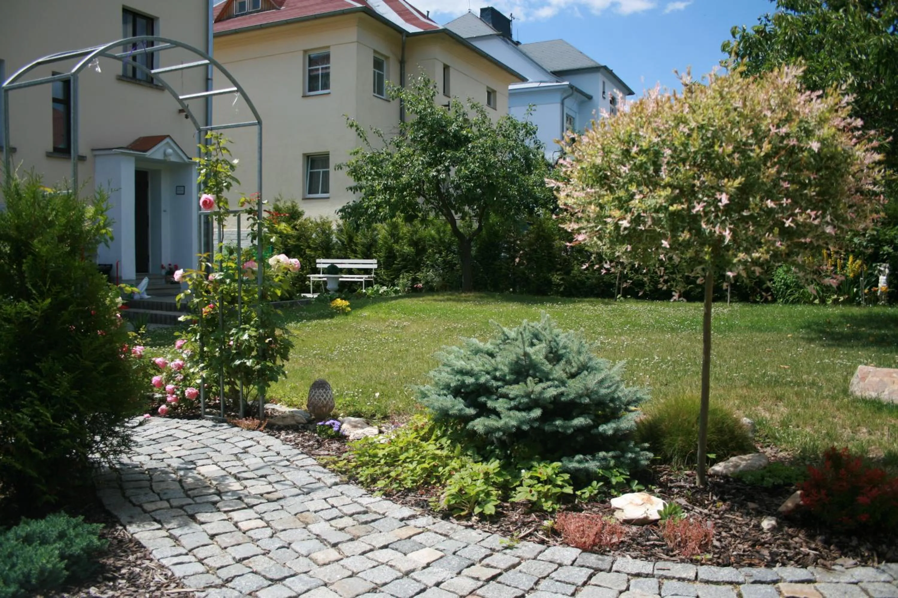 Garden in Hotel Na Vodách
