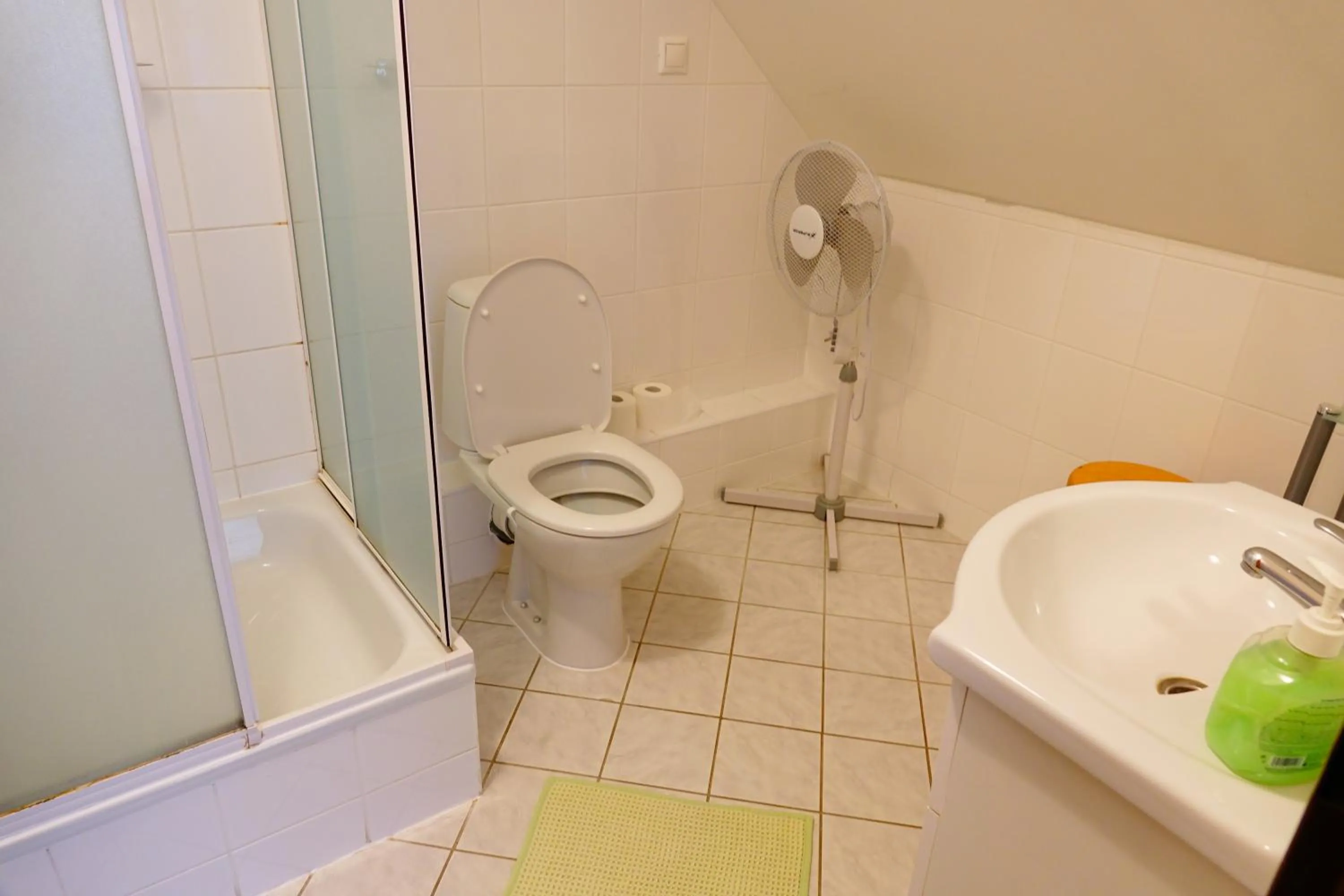 Bathroom in Penzion U Studánky