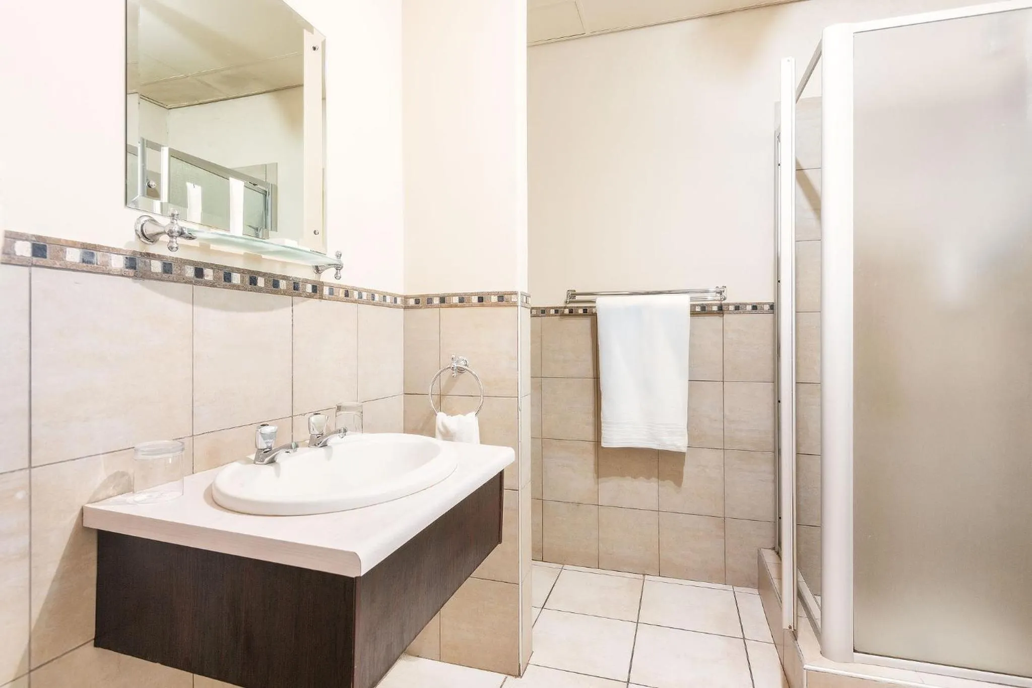 Shower in Protea Hotel by Marriott Zambezi River Lodge