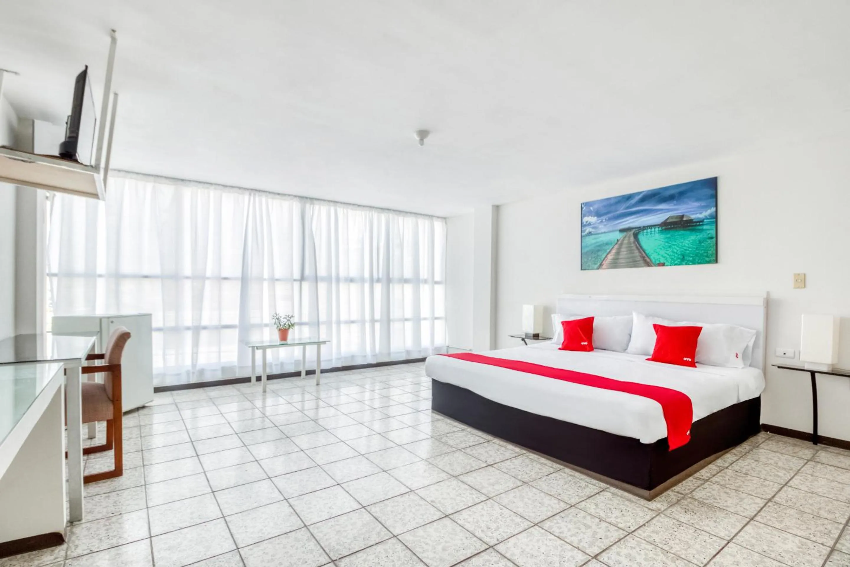 Bedroom in OYO Hotel Del Llanito, Aguascalientes