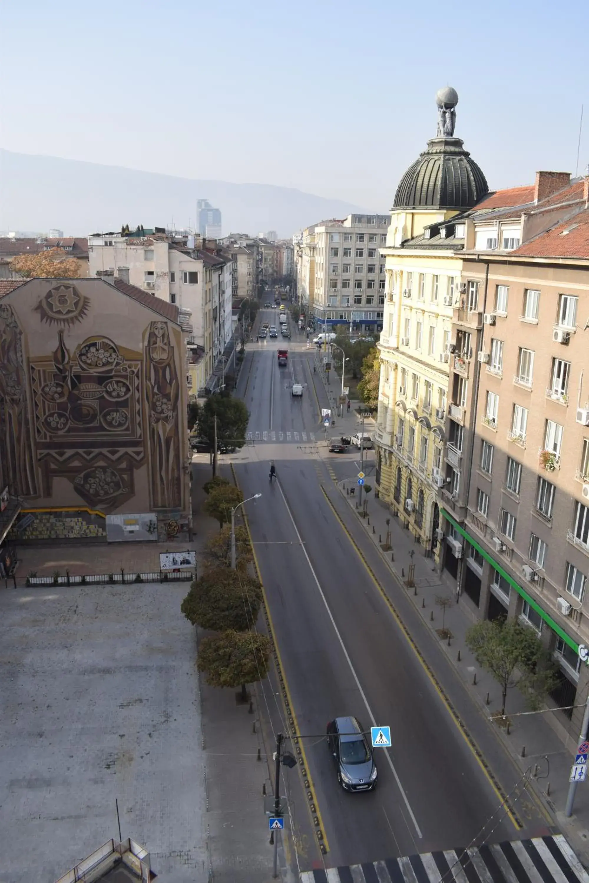 City view in Slavyanska Beseda Hotel City view in Slavyanska Beseda Hotel