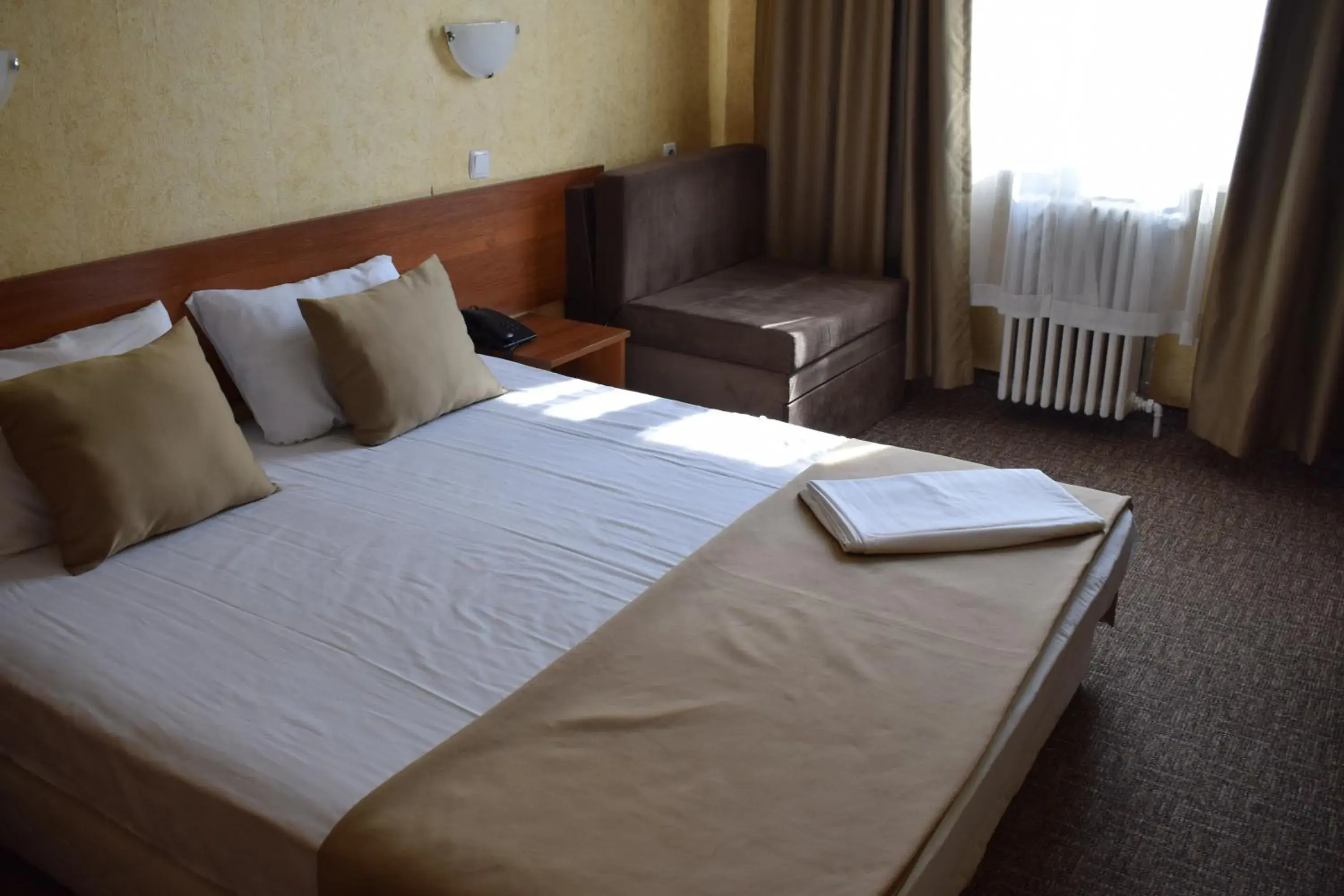 Bed in Slavyanska Beseda Hotel Bed in Slavyanska Beseda Hotel