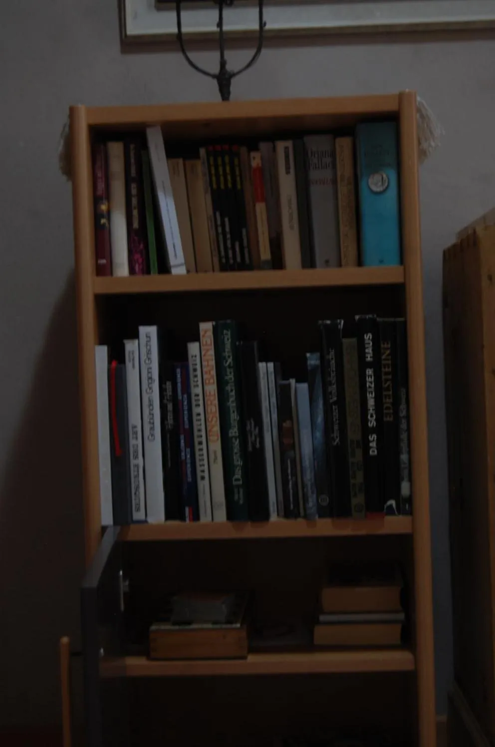 Library in B&B Al Mulino