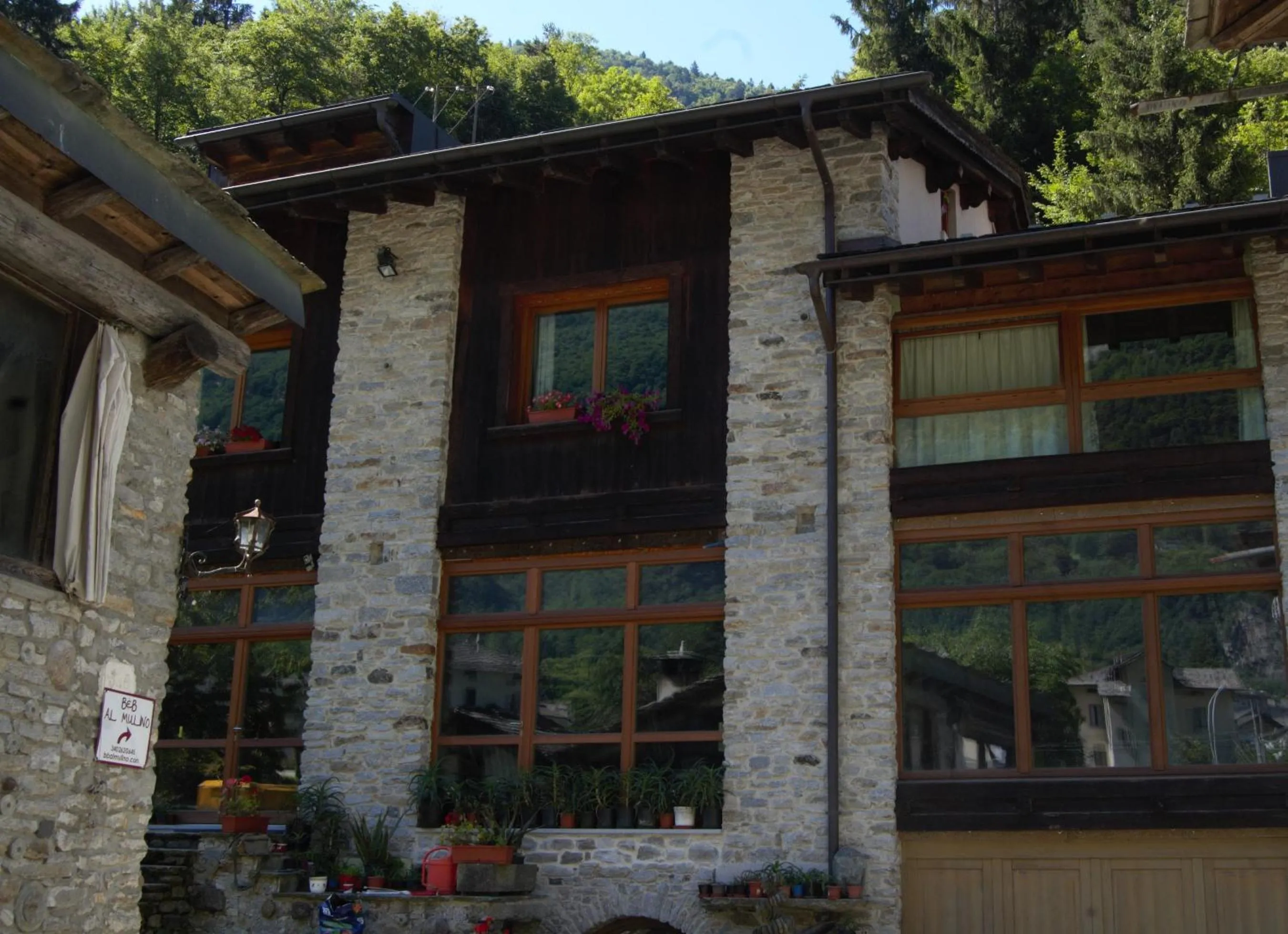 View (from property/room) in B&B Al Mulino