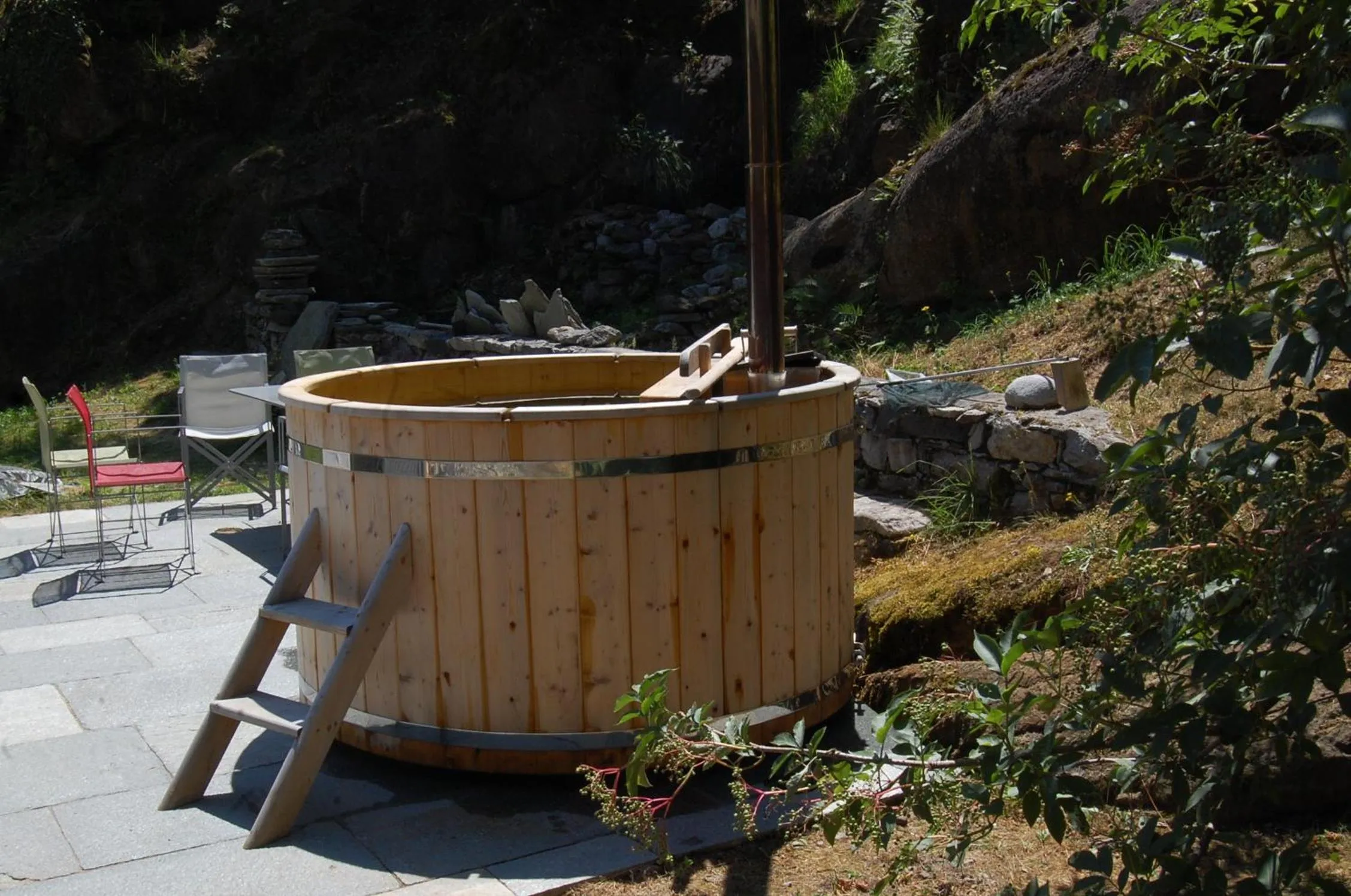 Garden in B&B Al Mulino