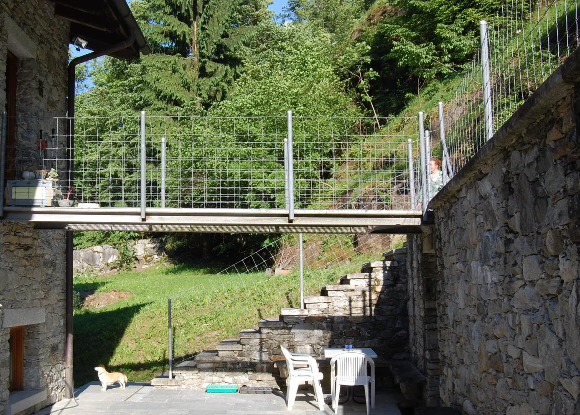 Decorative detail in B&B Al Mulino