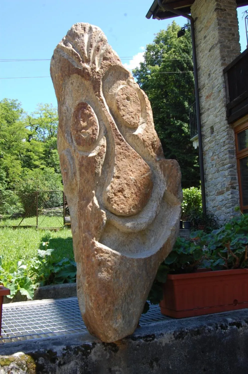 Garden in B&B Al Mulino