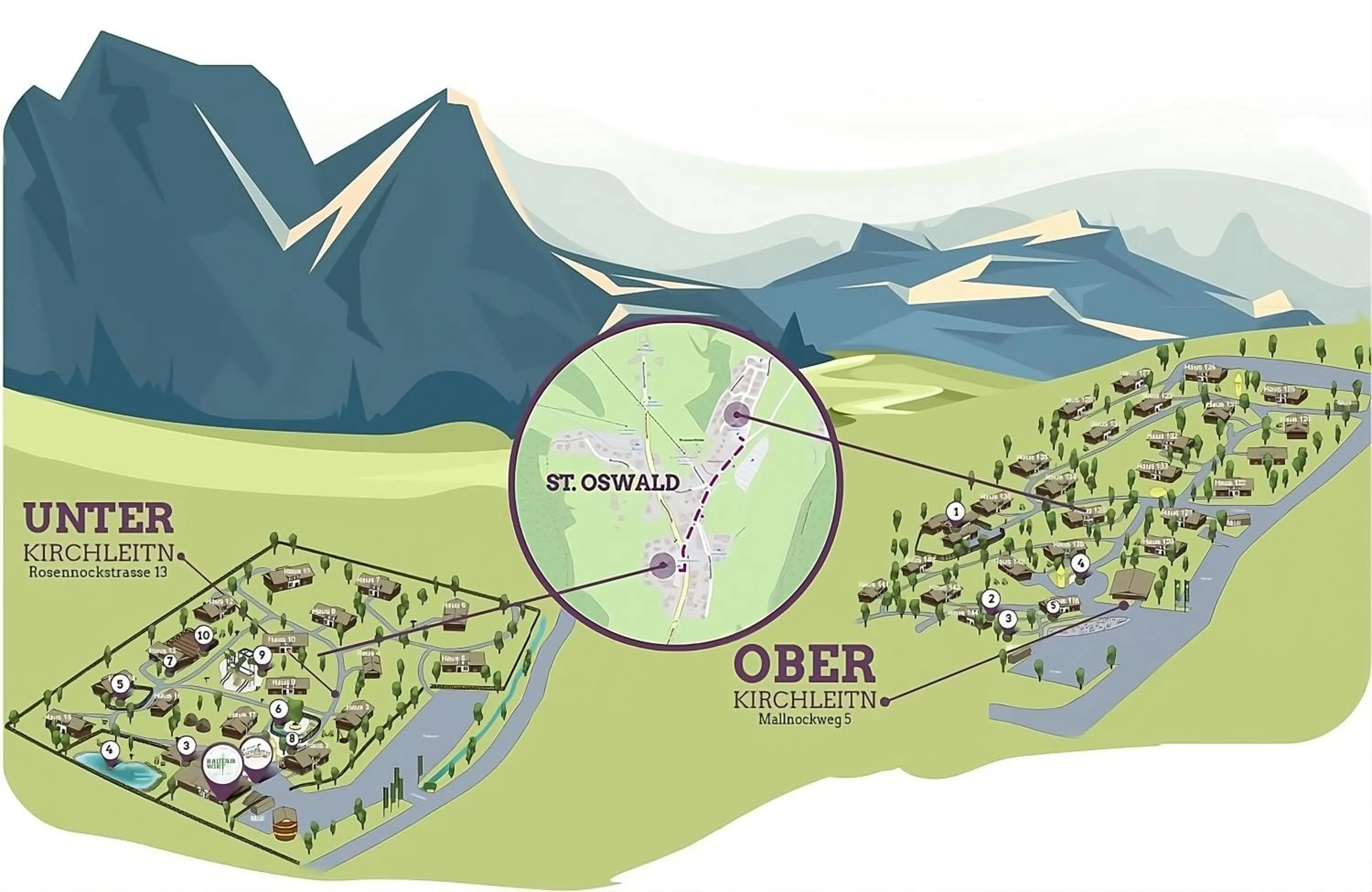 Floor plan in Slow Travel Resort Kirchleitn - OBERKIRCHLEITN
