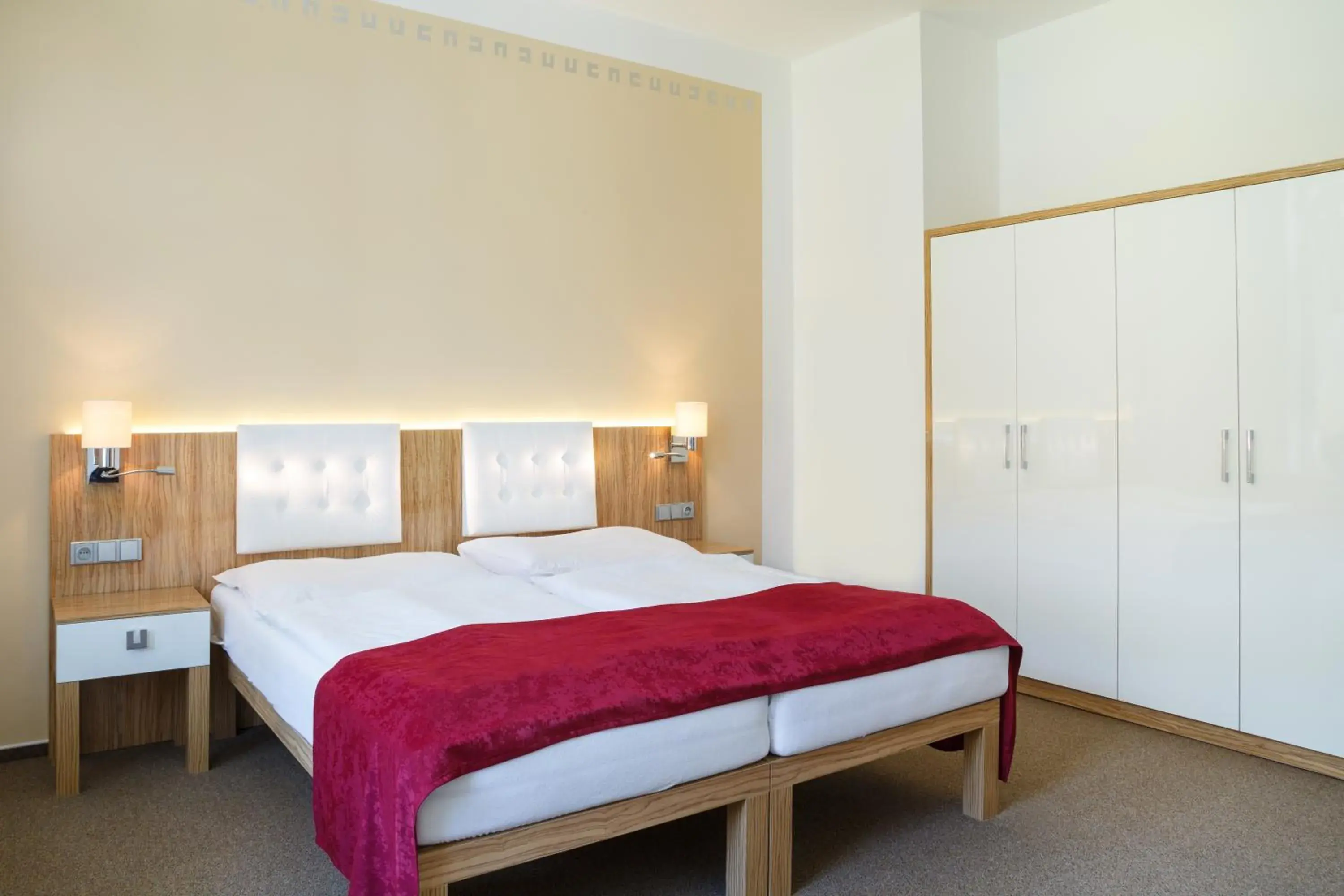 Bed in Hotel Astoria Bed in Hotel Astoria