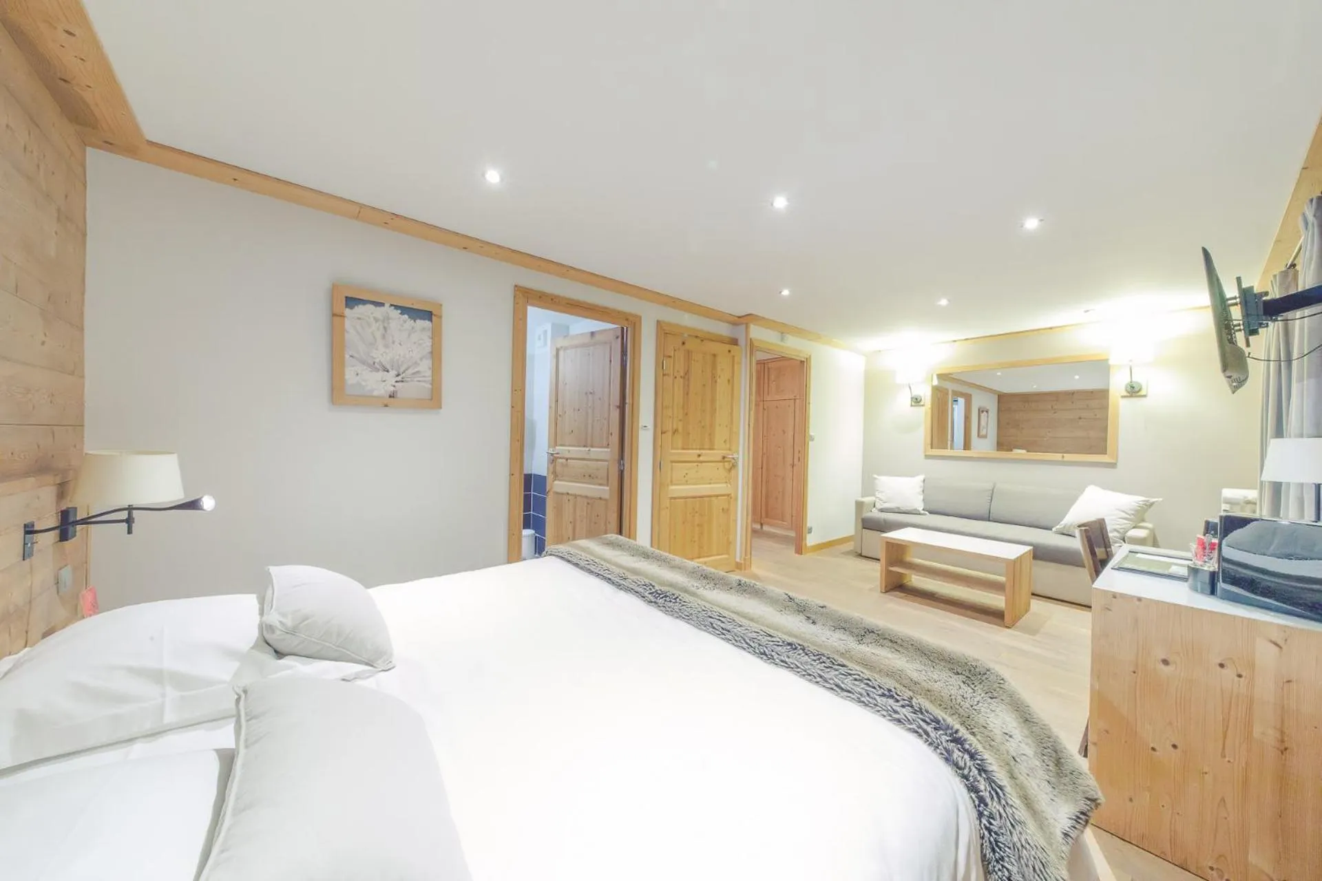 Bed in Fleur De Neige Châtel