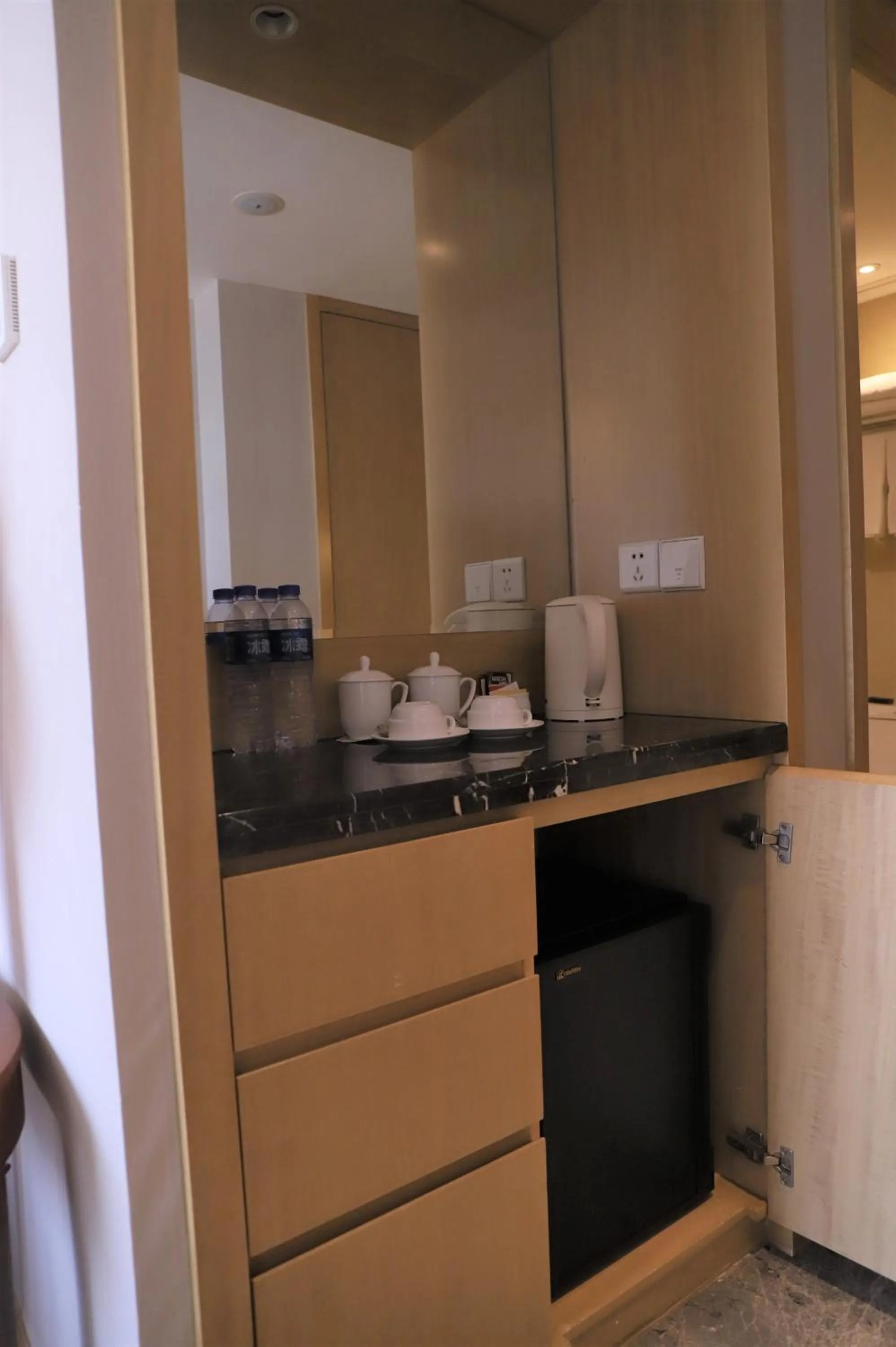 Decorative detail in Nanjing Riverside Hote