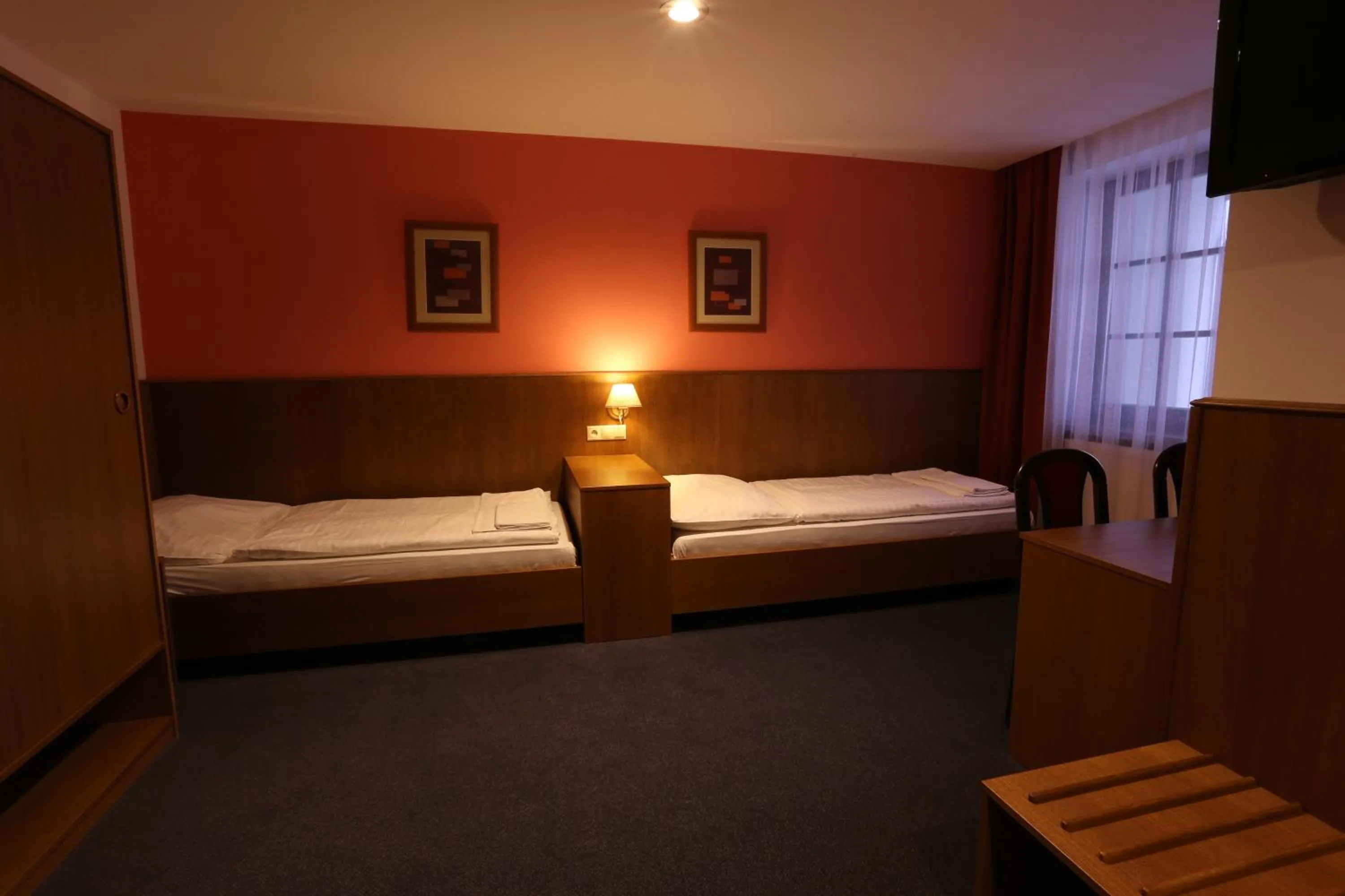 Bedroom, Bed in Hotel Hajčman
