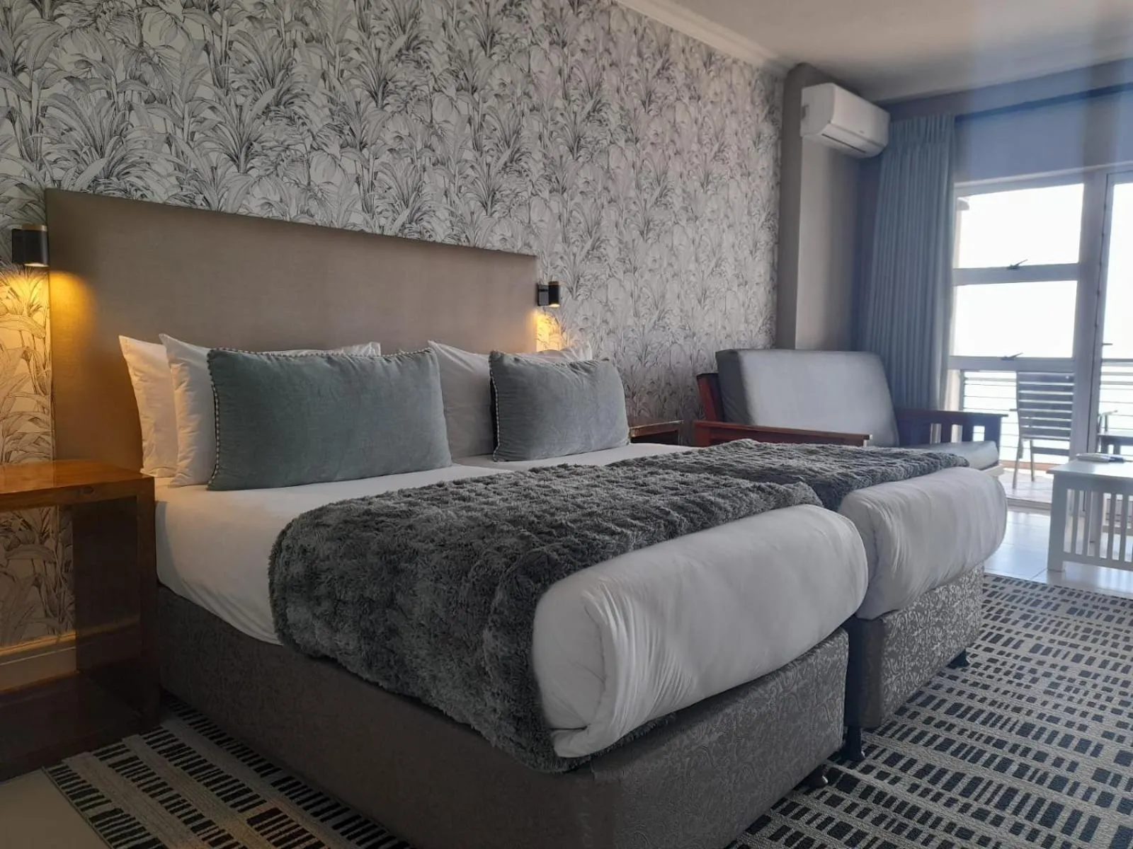 Bed in Diaz Hotel and Resort