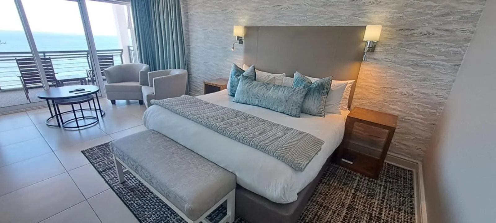 Bed in Diaz Hotel and Resort