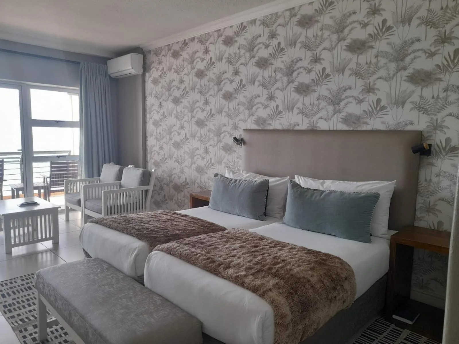 Bed in Diaz Hotel and Resort