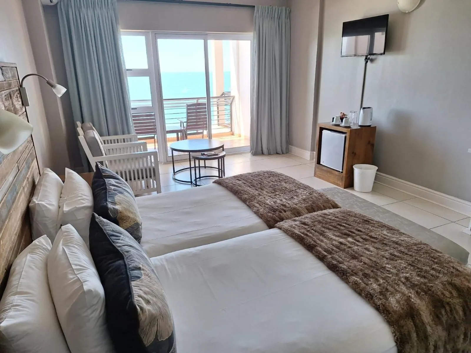 Bed in Diaz Hotel and Resort