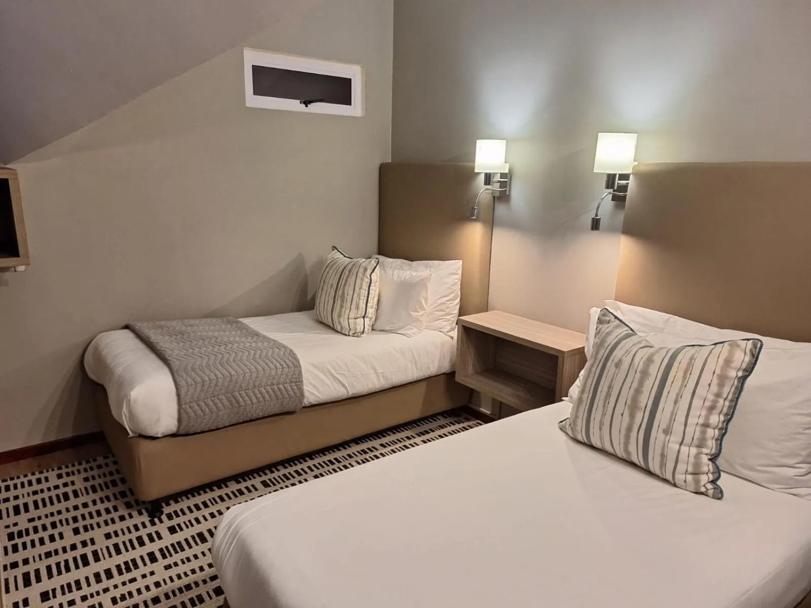 Bed in Diaz Hotel and Resort