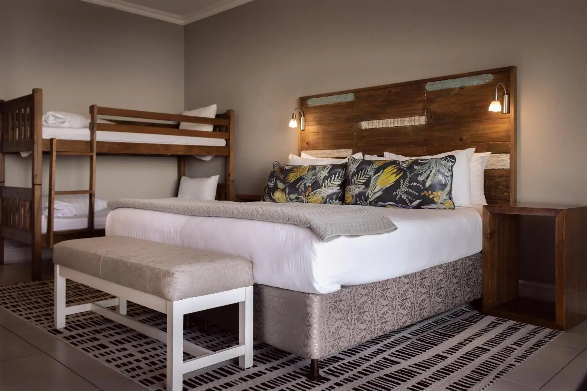 Quadruple Room with Balcony in Diaz Hotel and Resort Quadruple Room with Balcony in Diaz Hotel and Resort