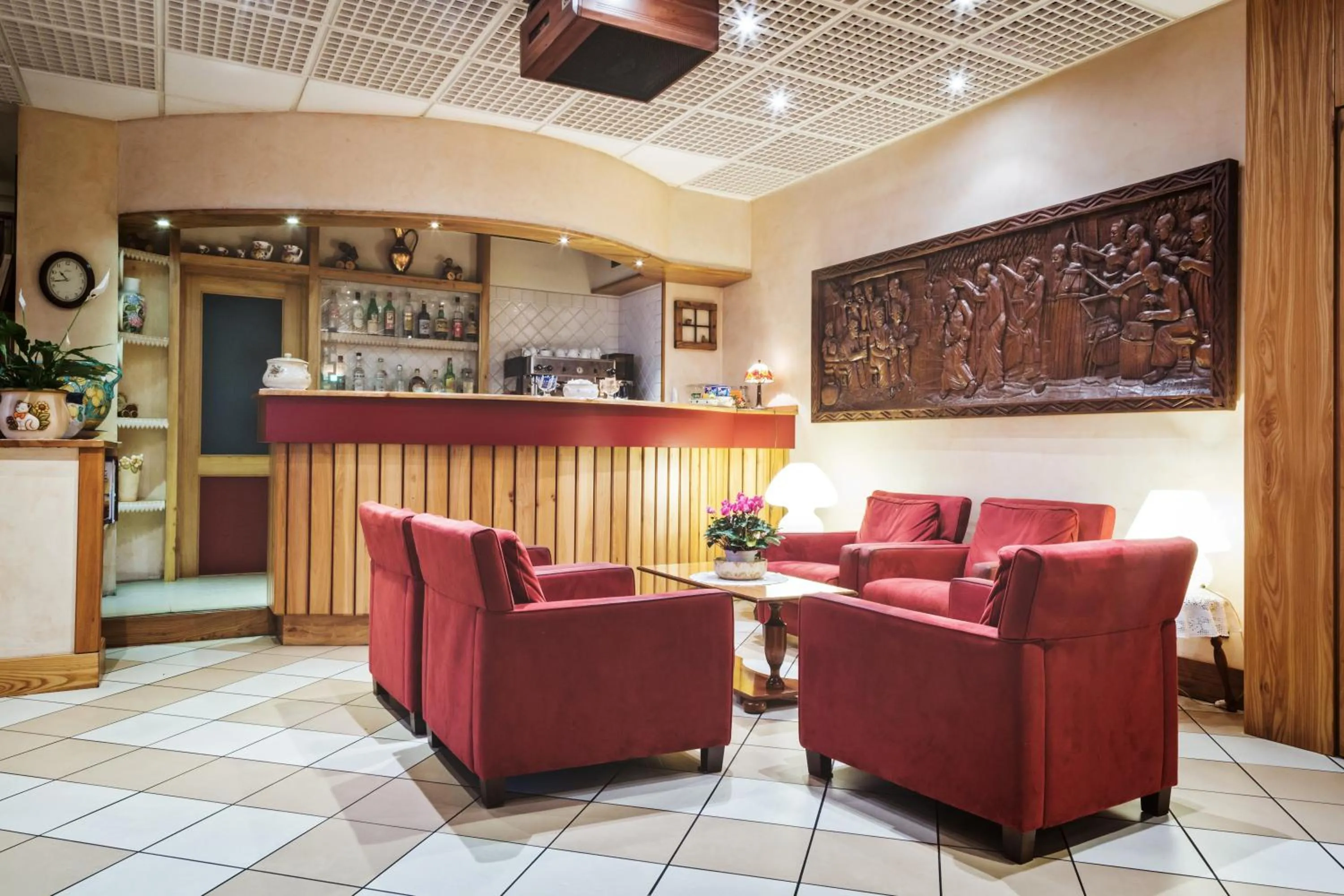 Lounge or bar in Hotel Roma