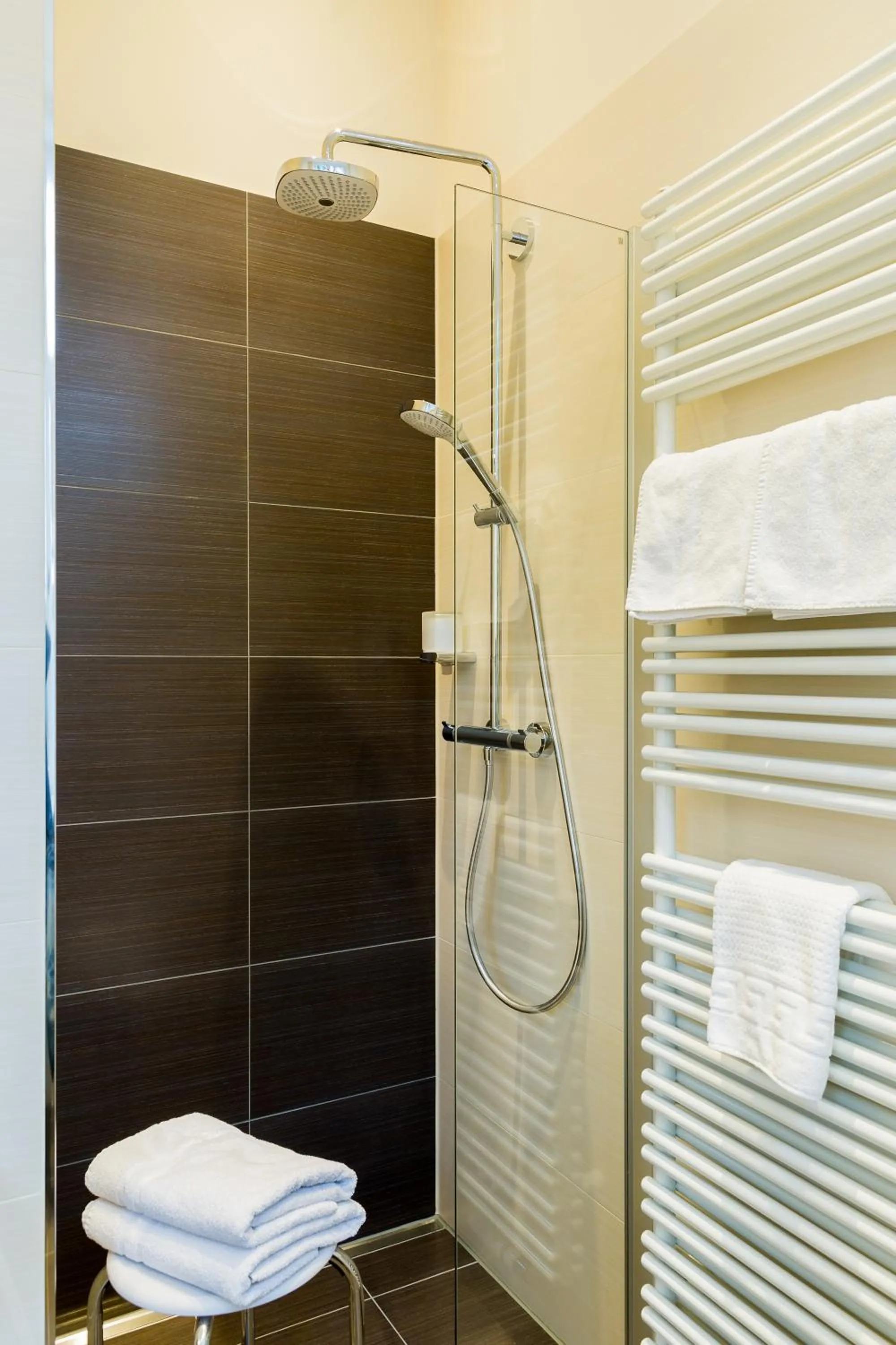 Shower in Hotel Villa Altenburg