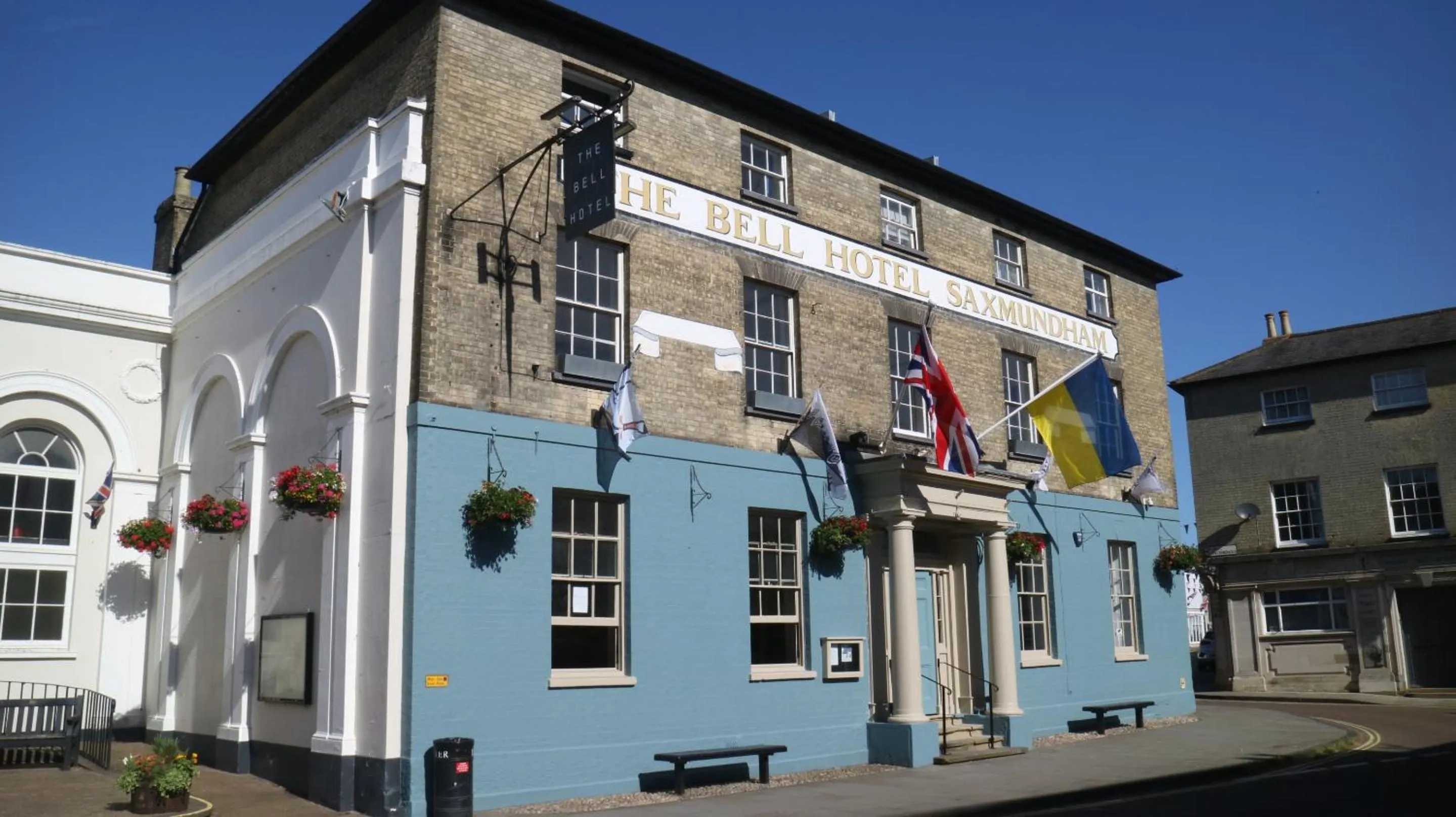 Property building in The Bell Hotel, Saxmundham