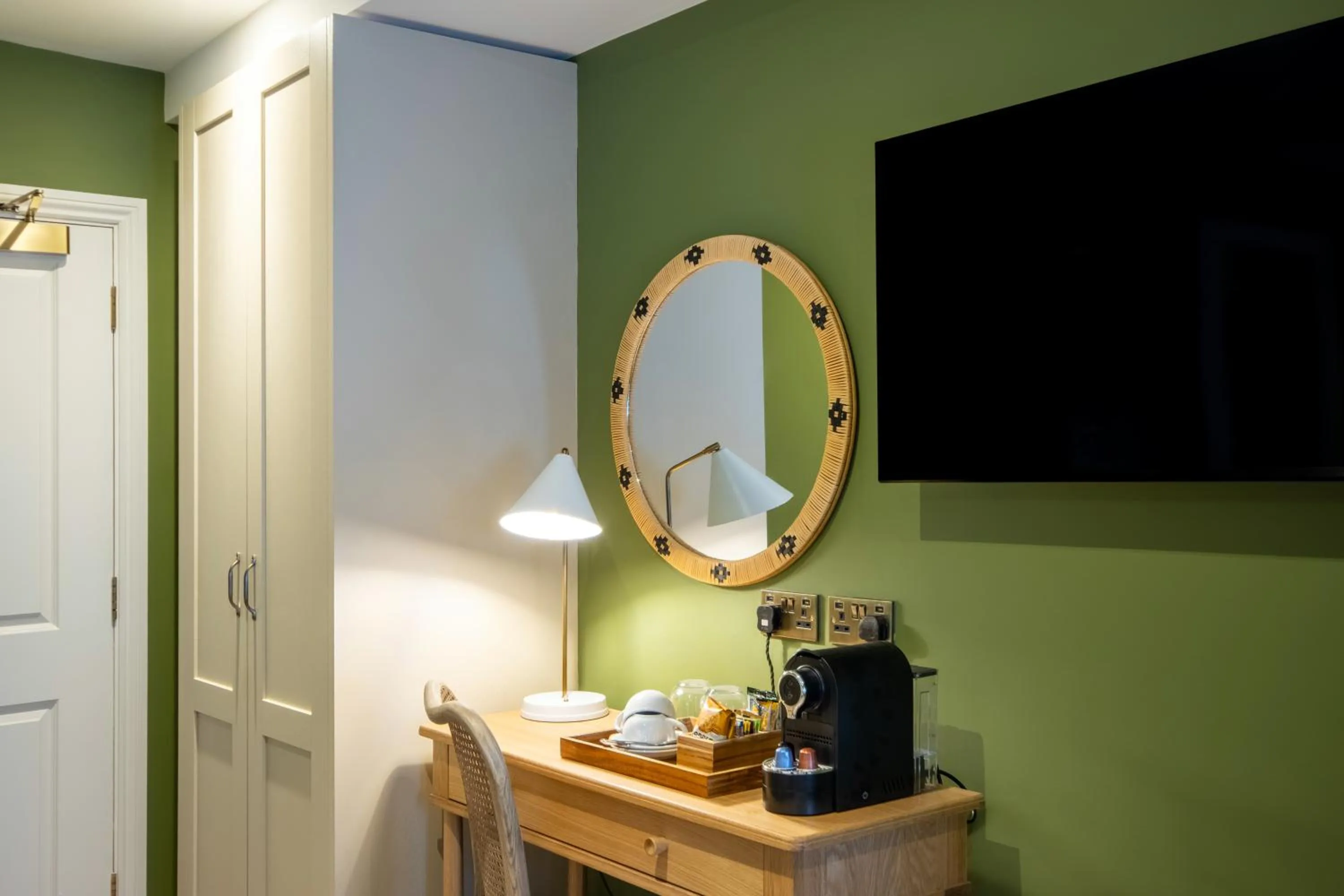 Bedroom in The Bell Hotel, Saxmundham