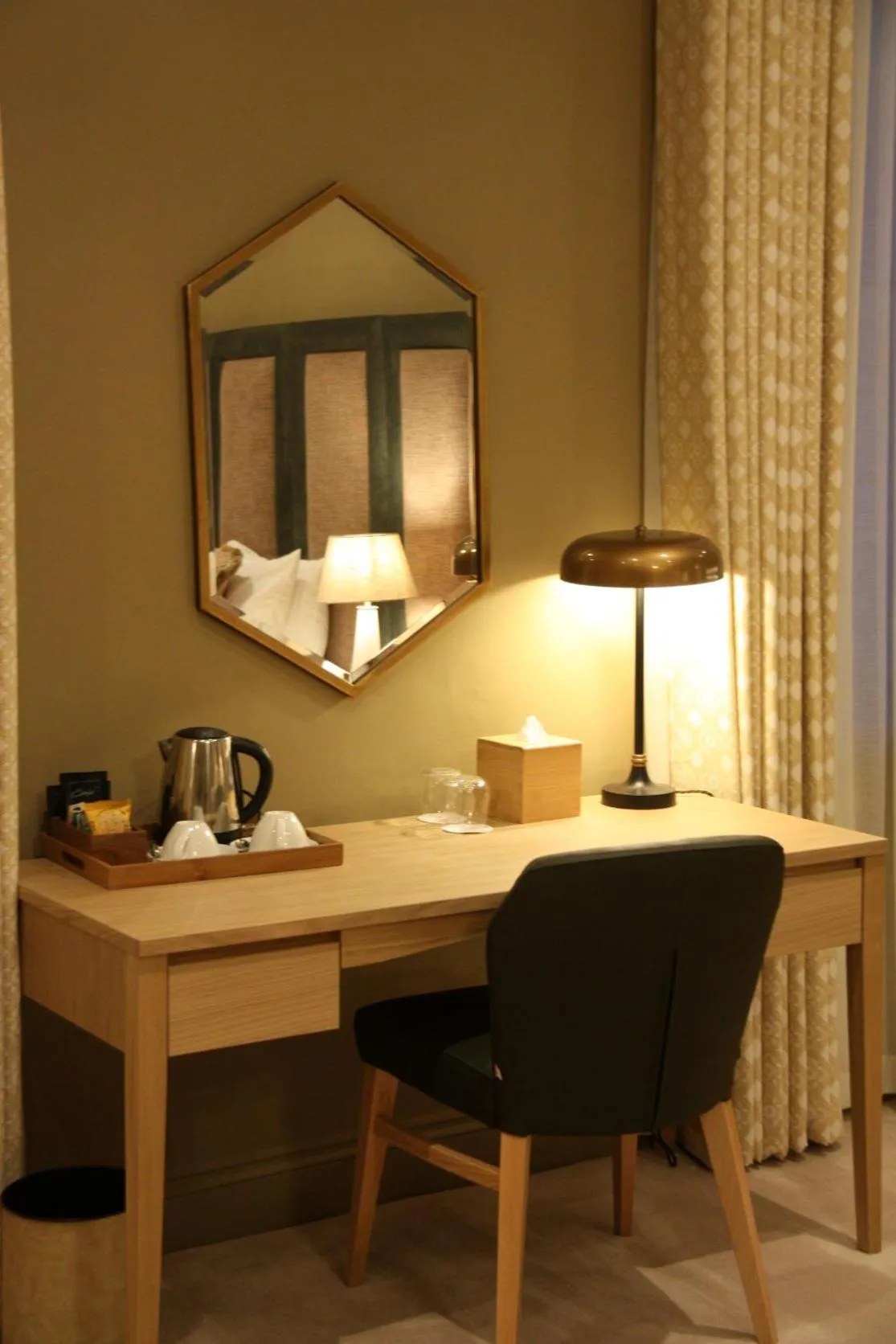 hair dresser in The Bell Hotel, Saxmundham