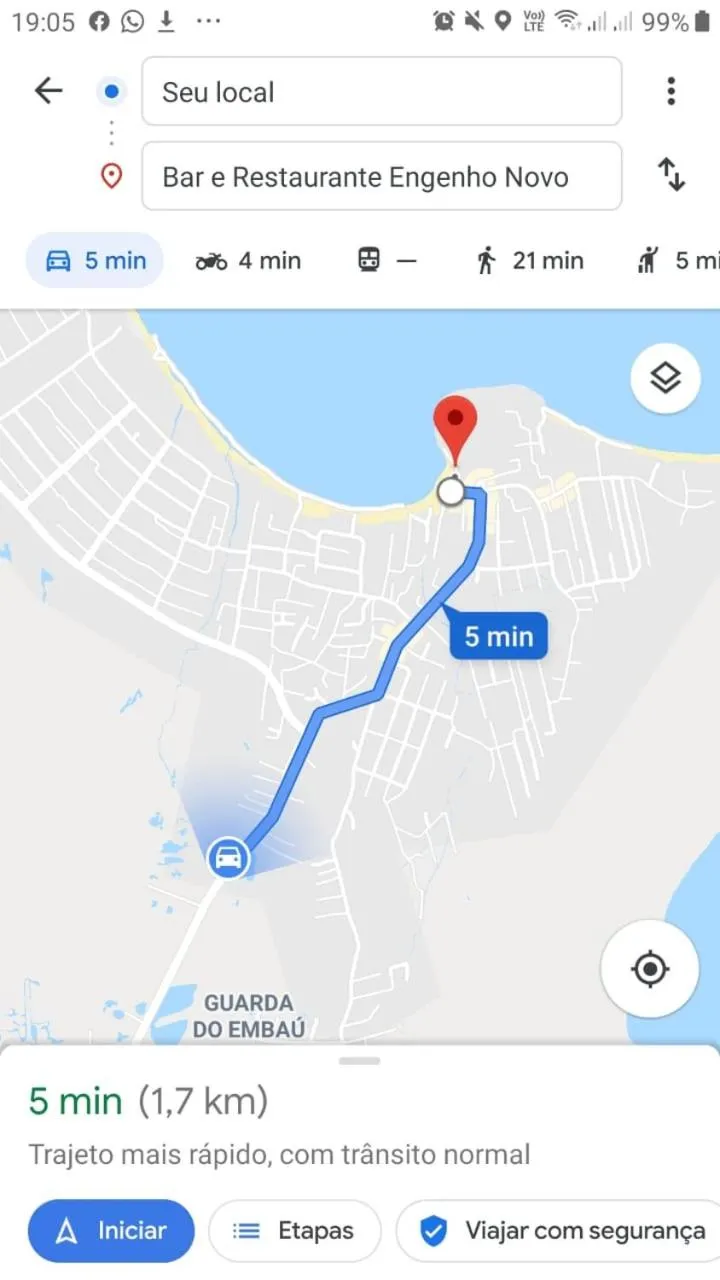 Residencial Pérola - Localizado entre a Pinheira e a Guarda do Embaú