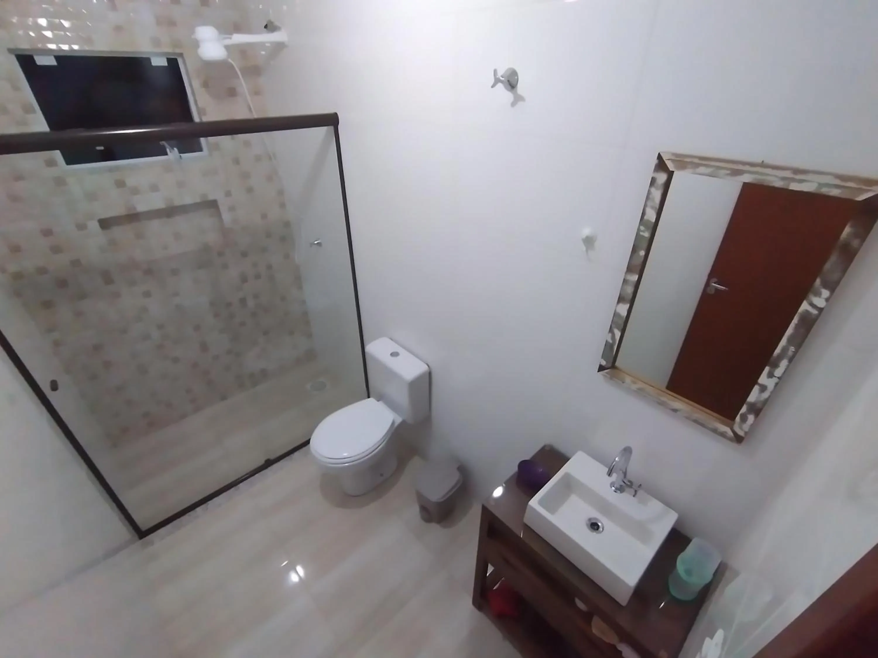 Bathroom in Residencial Pérola - Localizado entre a Pinheira e a Guarda do Embaú