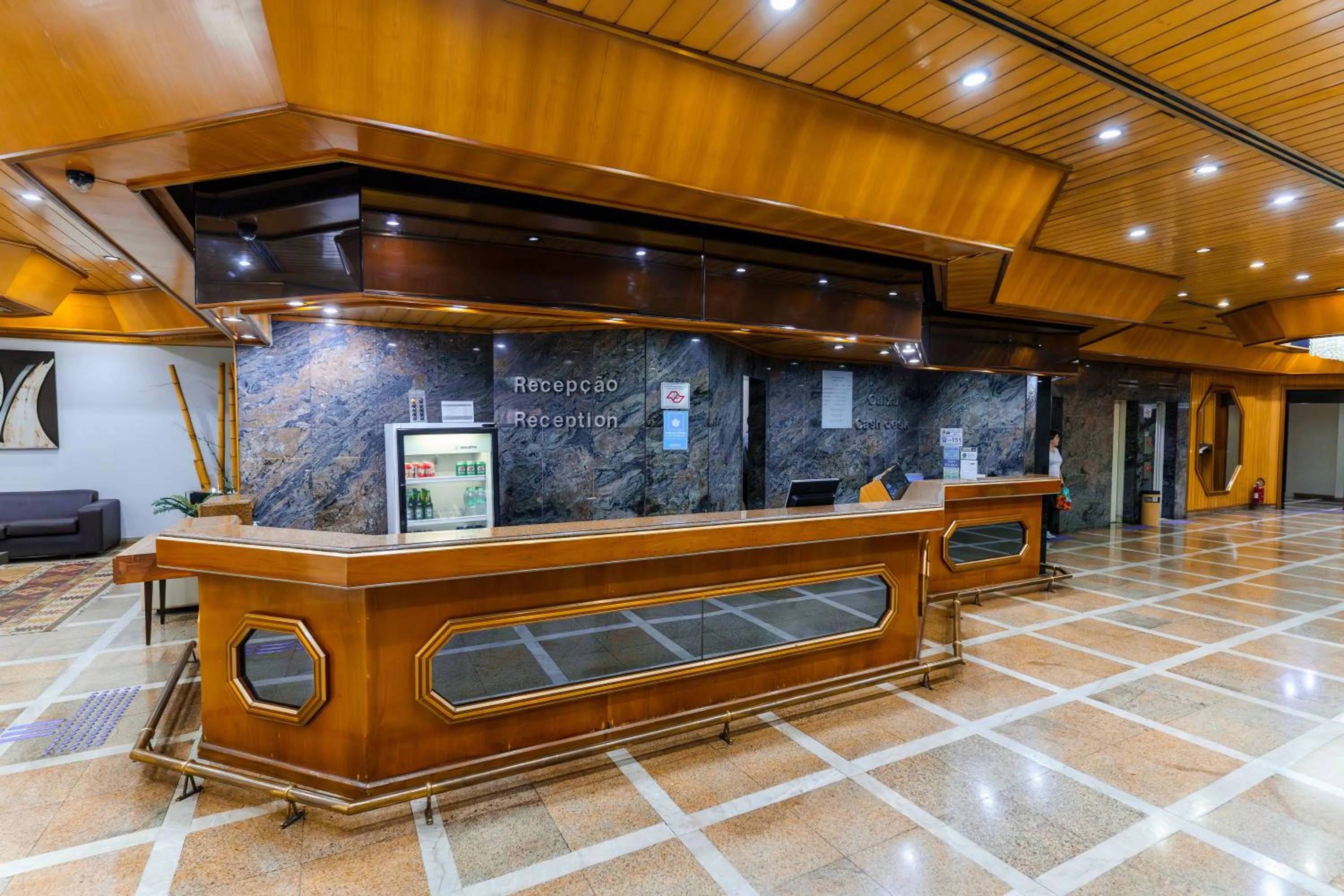 Lobby or reception in Hotel Pan Americano