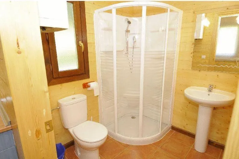 Bathroom in Bungalows La Borda d´Arnaldet