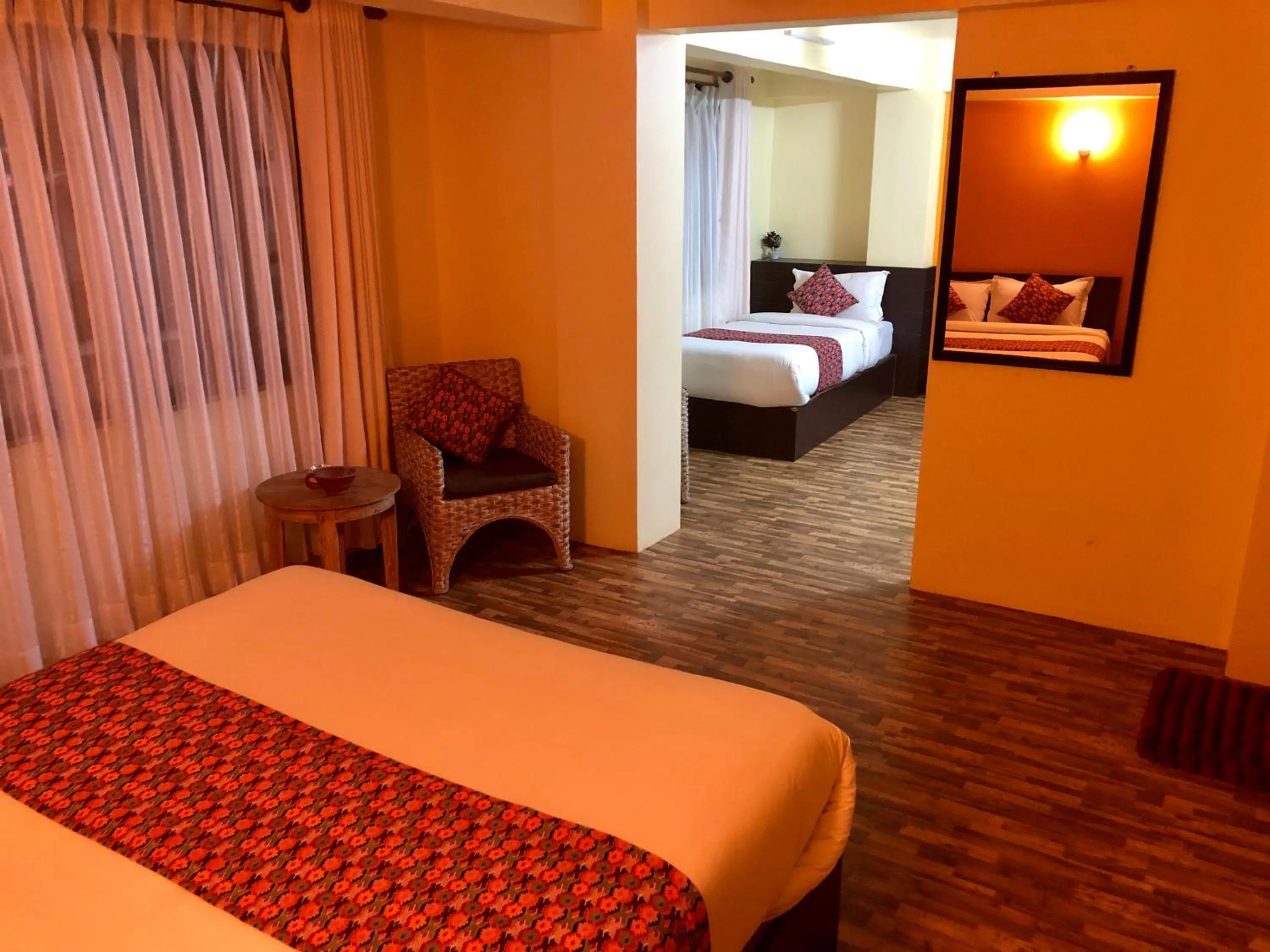 Bed in Yeti Inn Pvt. Ltd.